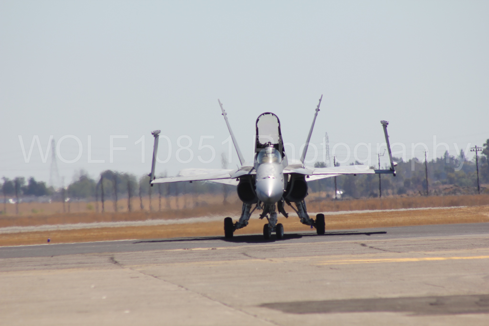 Aviation photography by WOLF10851 featuring F-18 Hornet, California Capital Airshow 2010.