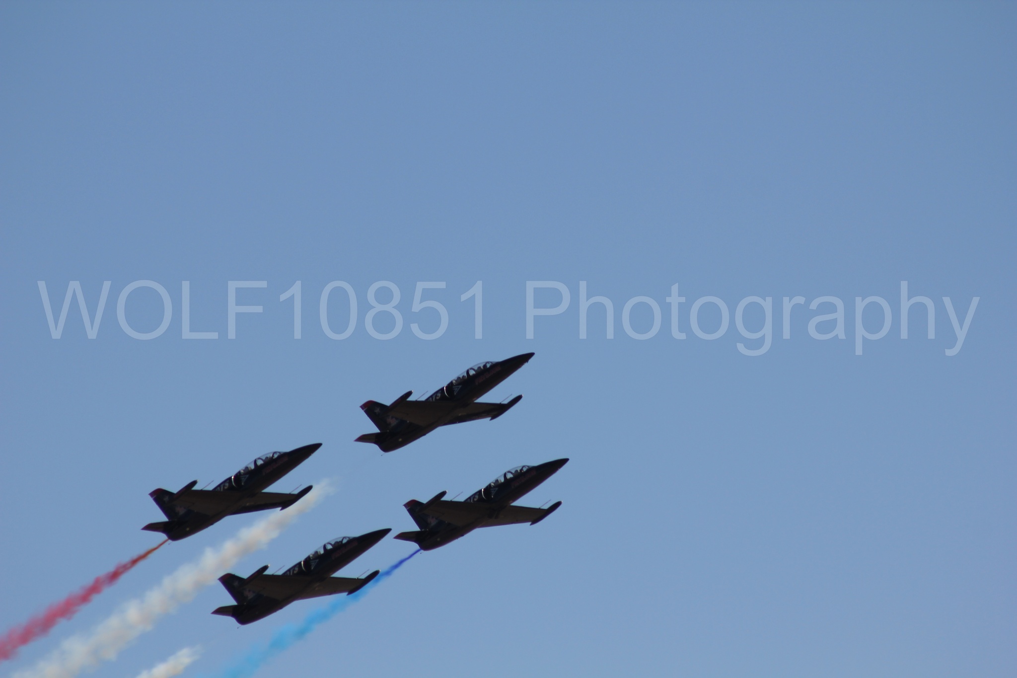 Aviation photography by WOLF10851 featuring L-39 Albatros, The Patriots Jet Demonstration Team, California Capital Airshow 2010.