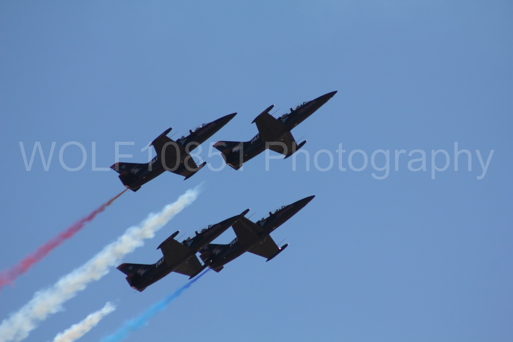 Aviation photography by WOLF10851 featuring L-39 Albatros, The Patriots Jet Demonstration Team, California Capital Airshow 2010.