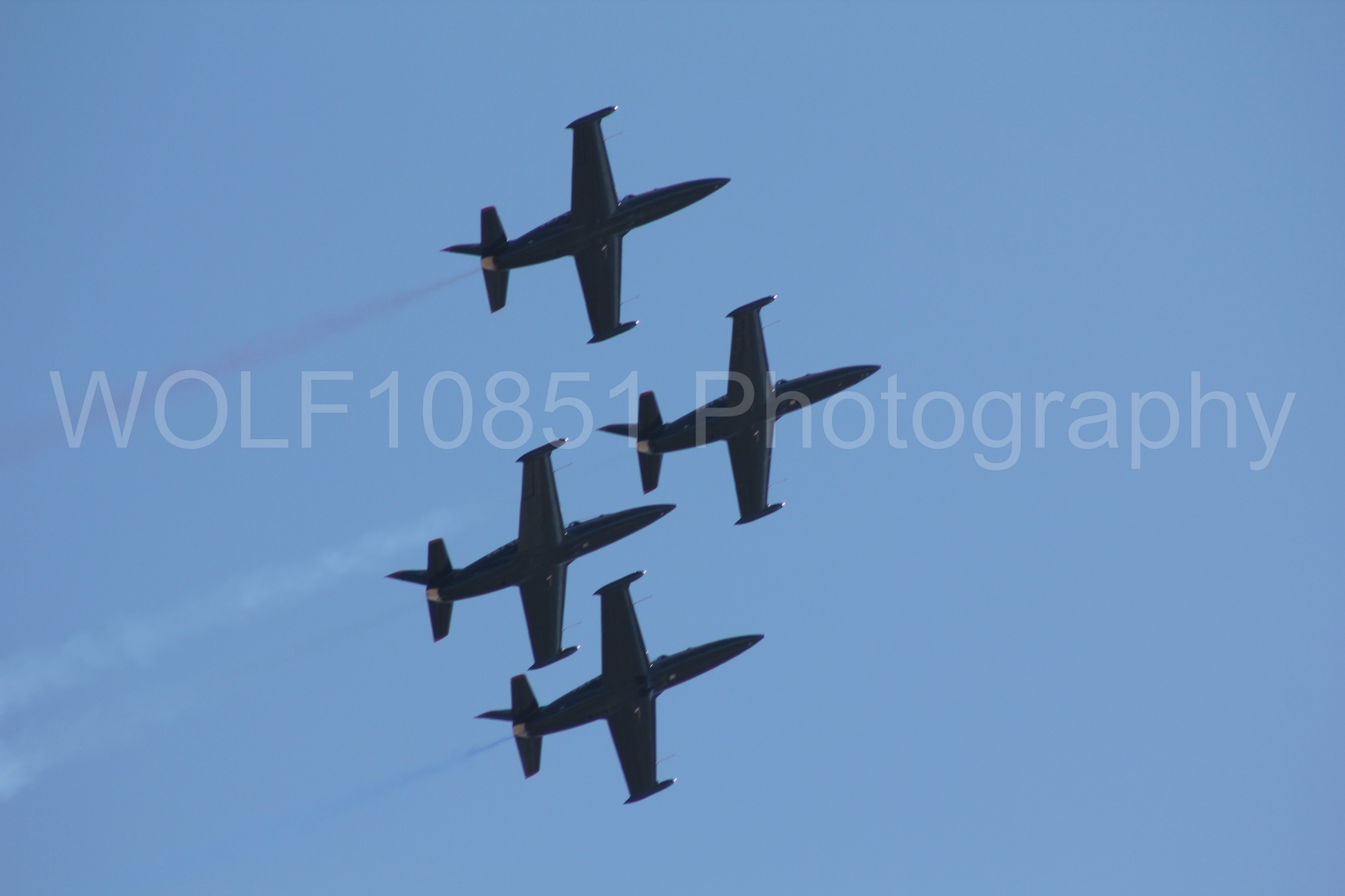 Aviation photography by WOLF10851 featuring L-39 Albatros, The Patriots Jet Demonstration Team, California Capital Airshow 2010.