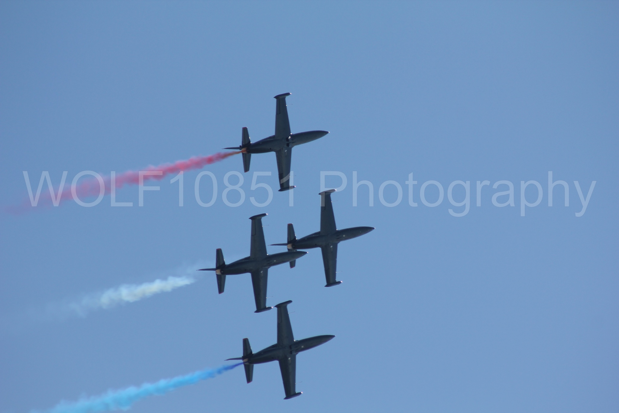 Aviation photography by WOLF10851 featuring L-39 Albatros, The Patriots Jet Demonstration Team, California Capital Airshow 2010.