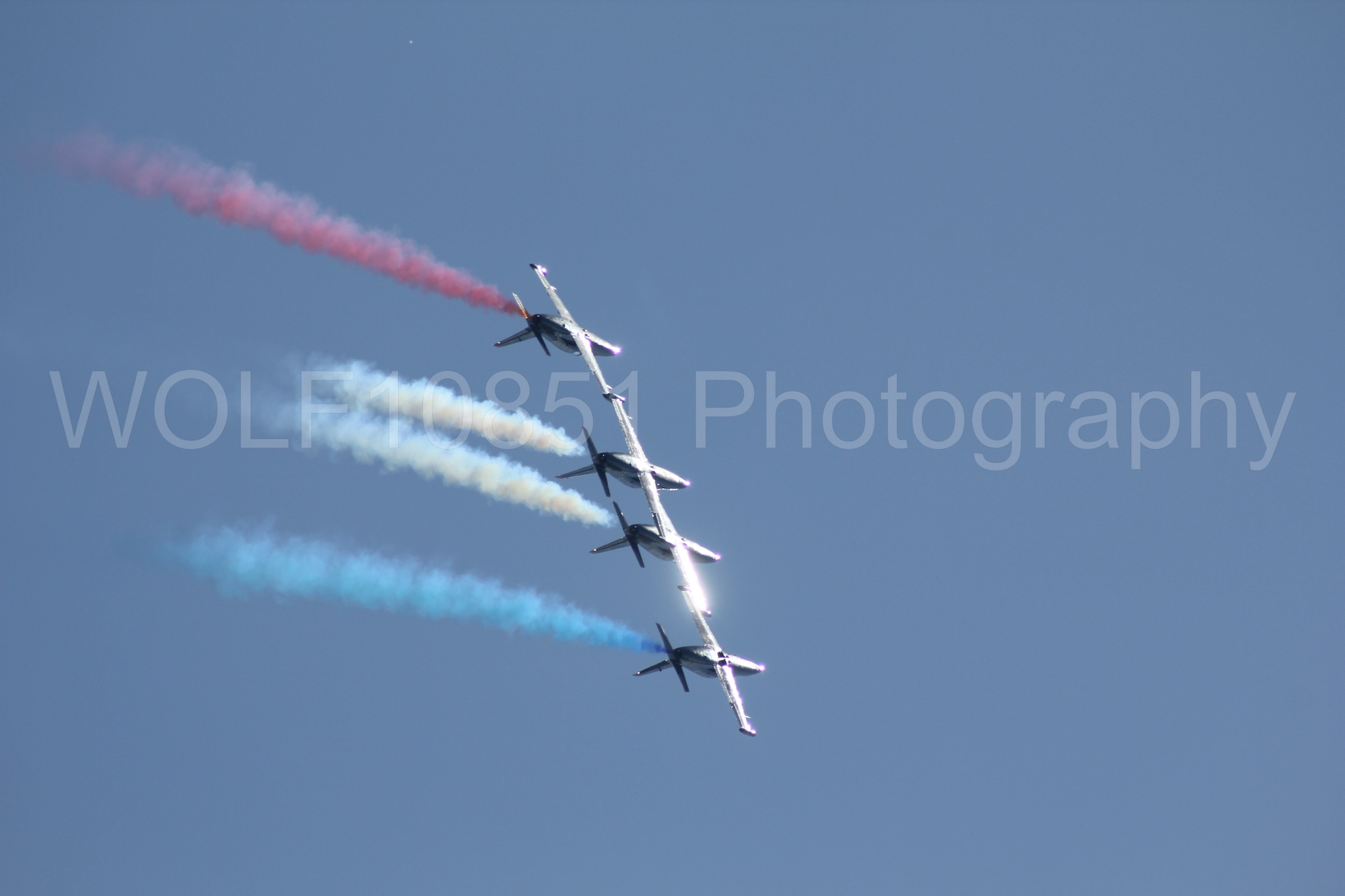 Aviation photography by WOLF10851 featuring L-39 Albatros, The Patriots Jet Demonstration Team, California Capital Airshow 2010.