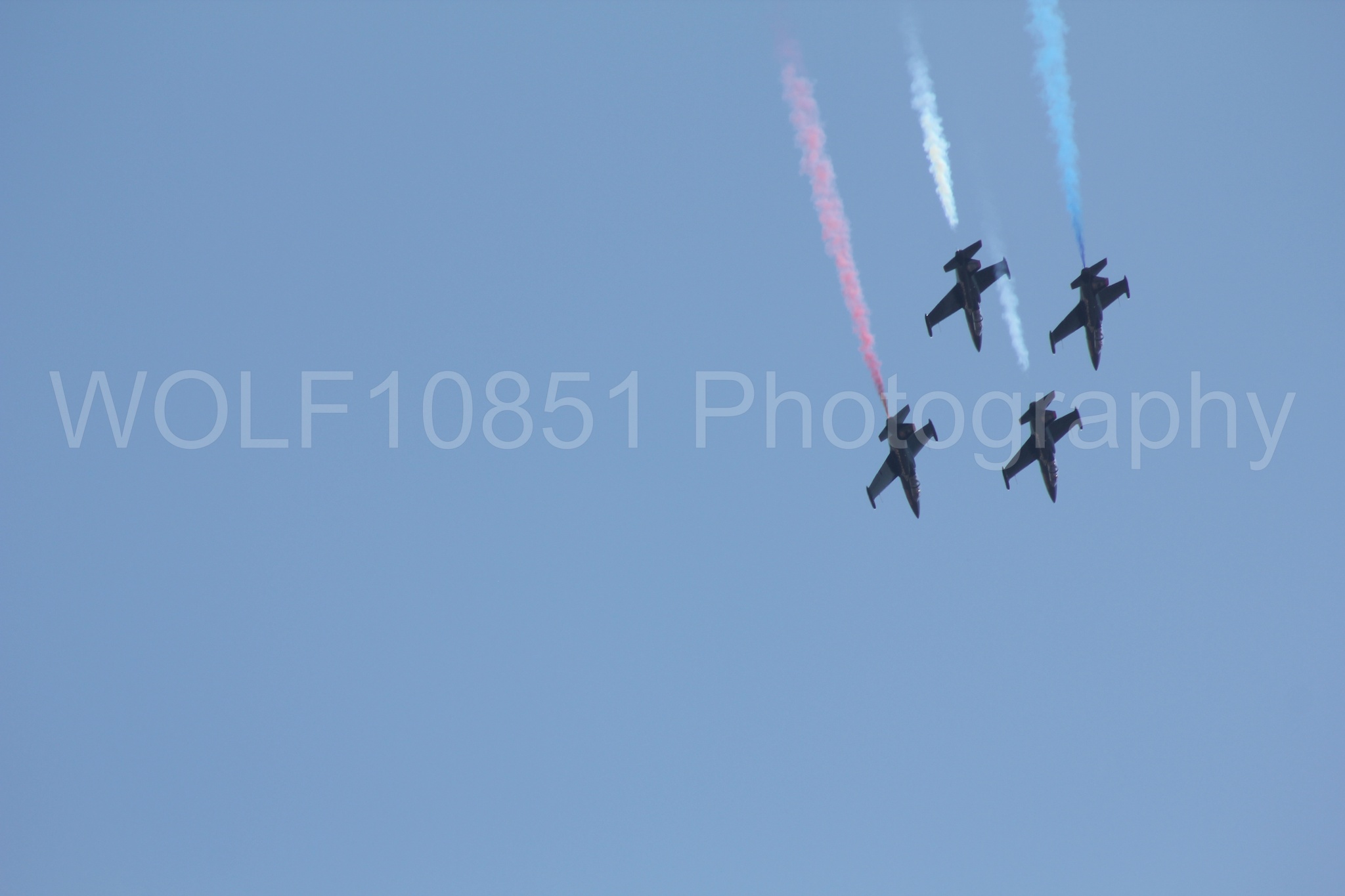 Aviation photography by WOLF10851 featuring L-39 Albatros, The Patriots Jet Demonstration Team, California Capital Airshow 2010.
