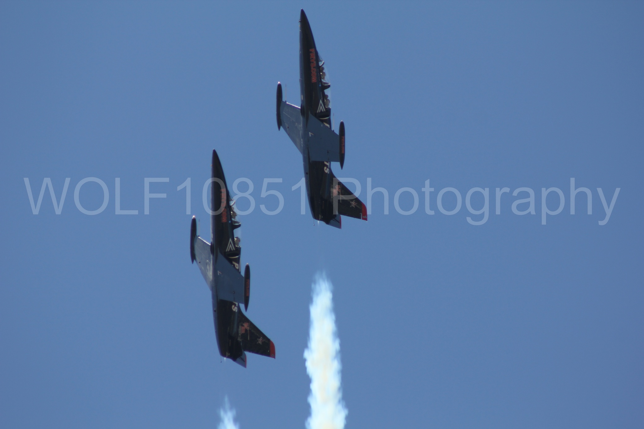Aviation photography by WOLF10851 featuring L-39 Albatros, The Patriots Jet Demonstration Team, California Capital Airshow 2010.