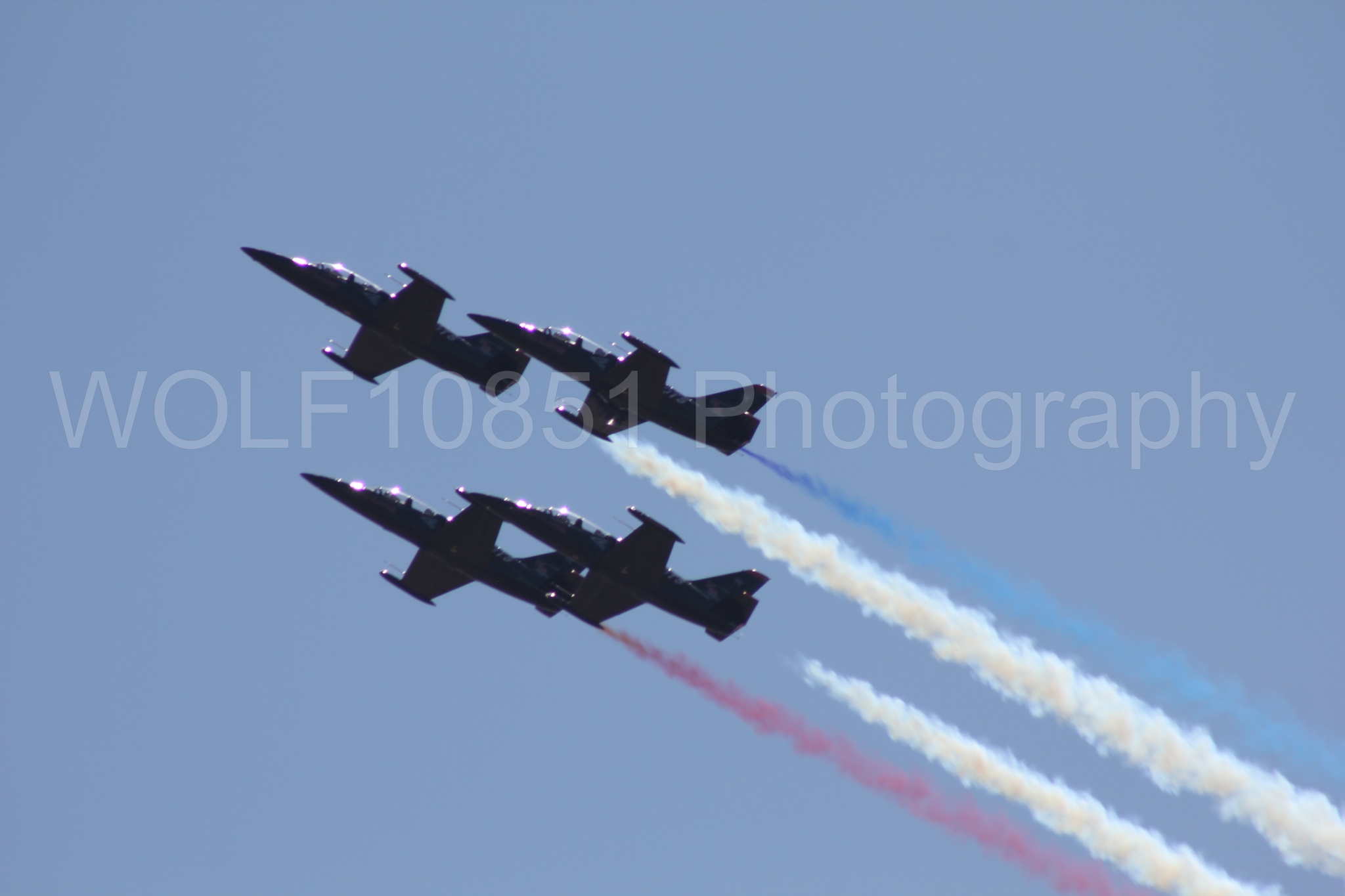 Aviation photography by WOLF10851 featuring L-39 Albatros, The Patriots Jet Demonstration Team, California Capital Airshow 2010.