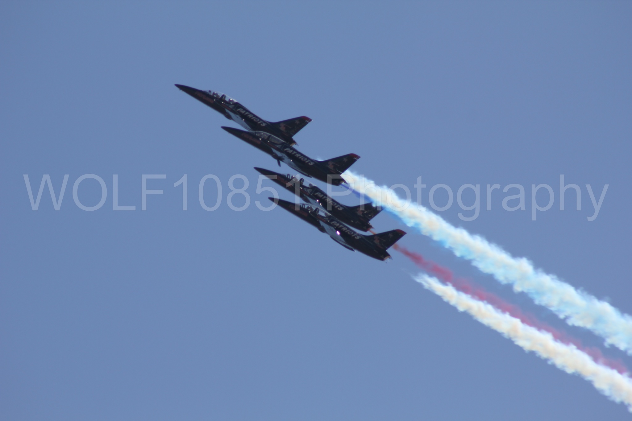 Aviation photography by WOLF10851 featuring L-39 Albatros, The Patriots Jet Demonstration Team, California Capital Airshow 2010.