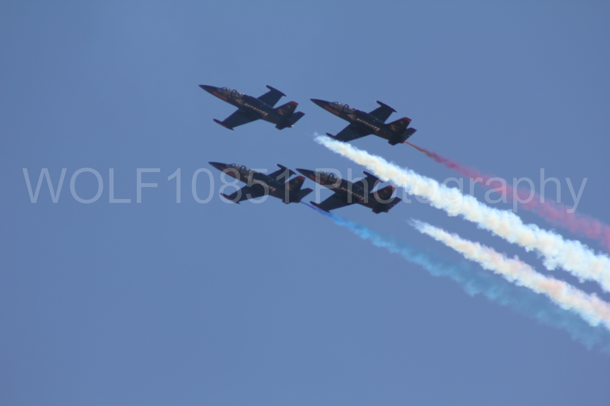 Aviation photography by WOLF10851 featuring L-39 Albatros, The Patriots Jet Demonstration Team, California Capital Airshow 2010.