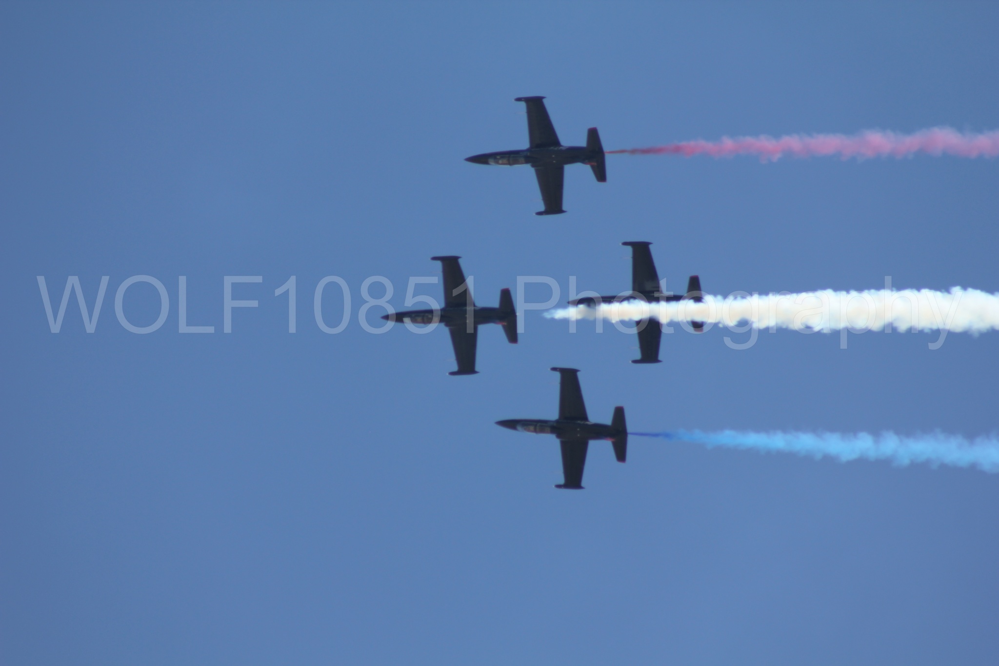 Aviation photography by WOLF10851 featuring L-39 Albatros, The Patriots Jet Demonstration Team, California Capital Airshow 2010.
