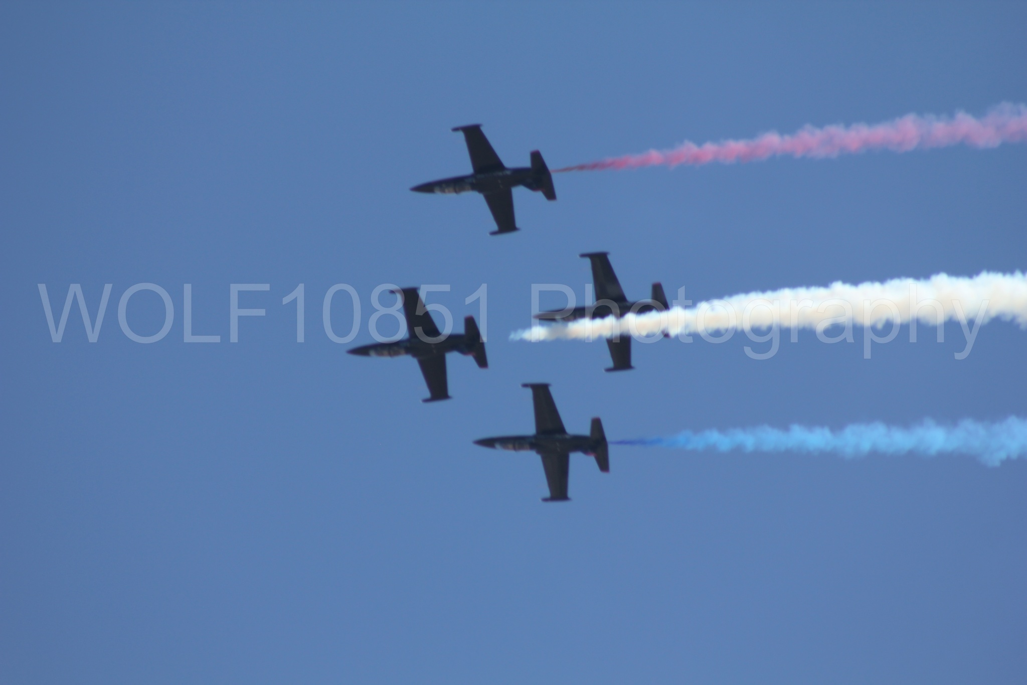 Aviation photography by WOLF10851 featuring L-39 Albatros, The Patriots Jet Demonstration Team, California Capital Airshow 2010.