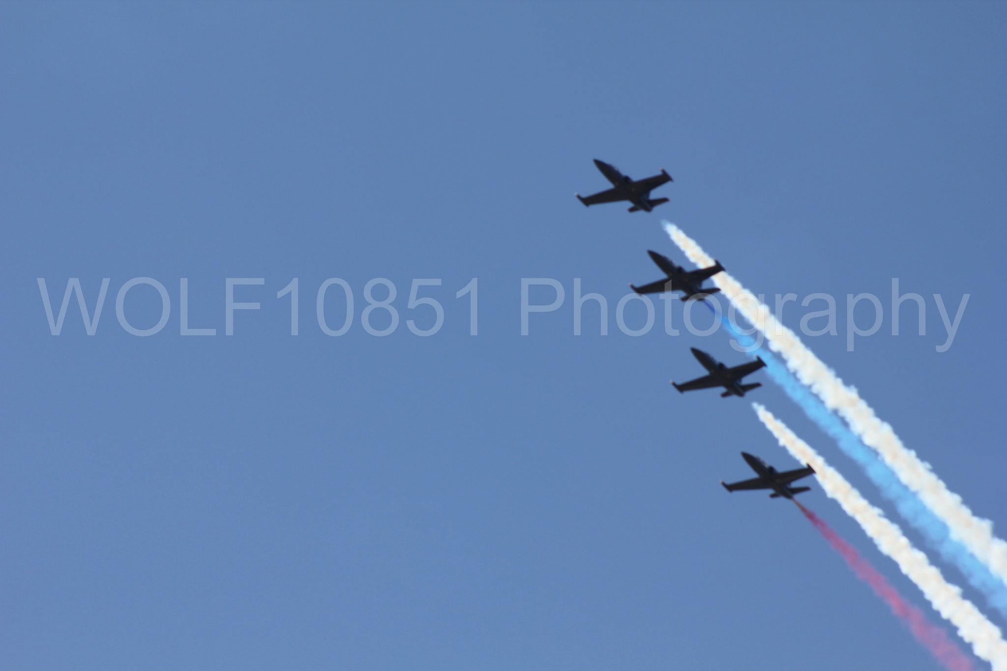 Aviation photography by WOLF10851 featuring L-39 Albatros, The Patriots Jet Demonstration Team, California Capital Airshow 2010.