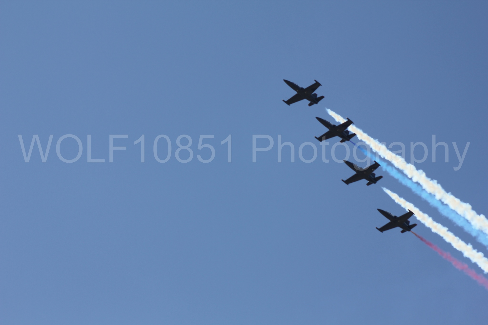 Aviation photography by WOLF10851 featuring L-39 Albatros, The Patriots Jet Demonstration Team, California Capital Airshow 2010.