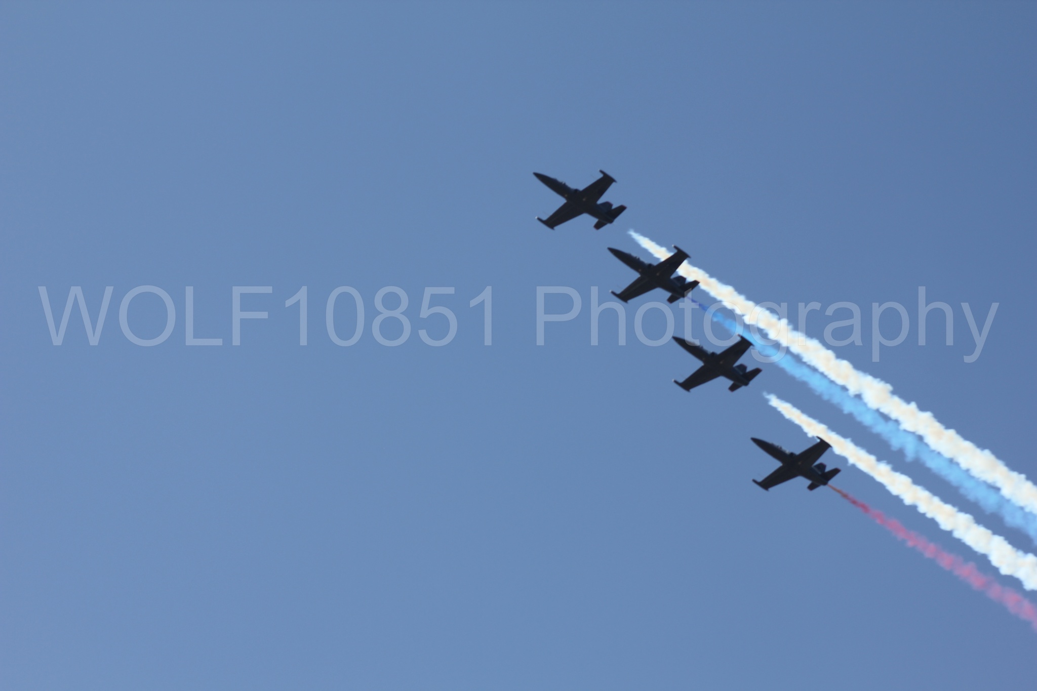 Aviation photography by WOLF10851 featuring L-39 Albatros, The Patriots Jet Demonstration Team, California Capital Airshow 2010.