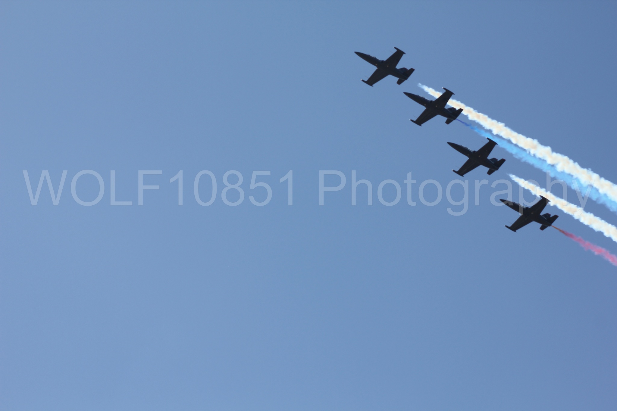 Aviation photography by WOLF10851 featuring L-39 Albatros, The Patriots Jet Demonstration Team, California Capital Airshow 2010.