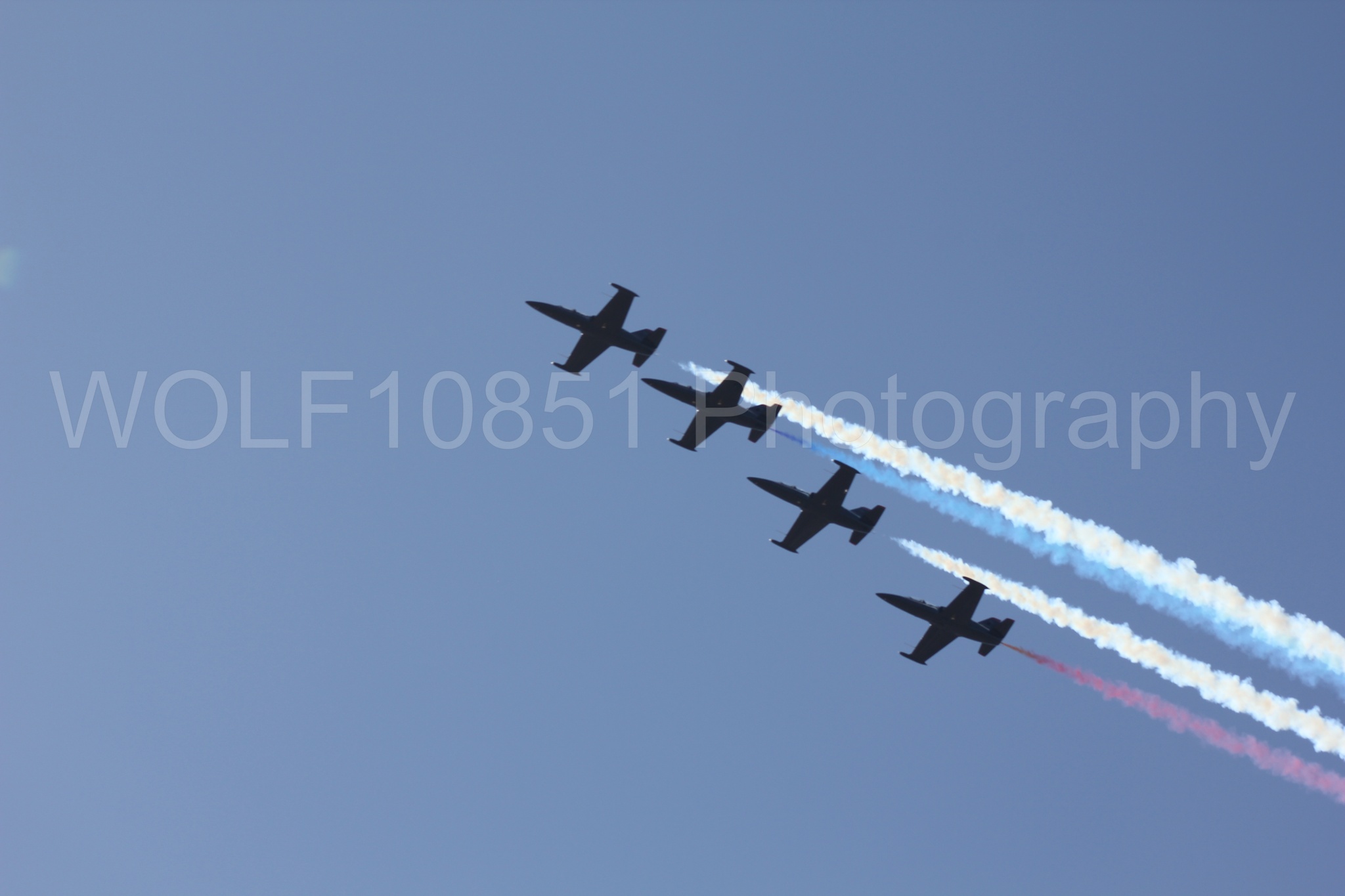 Aviation photography by WOLF10851 featuring L-39 Albatros, The Patriots Jet Demonstration Team, California Capital Airshow 2010.