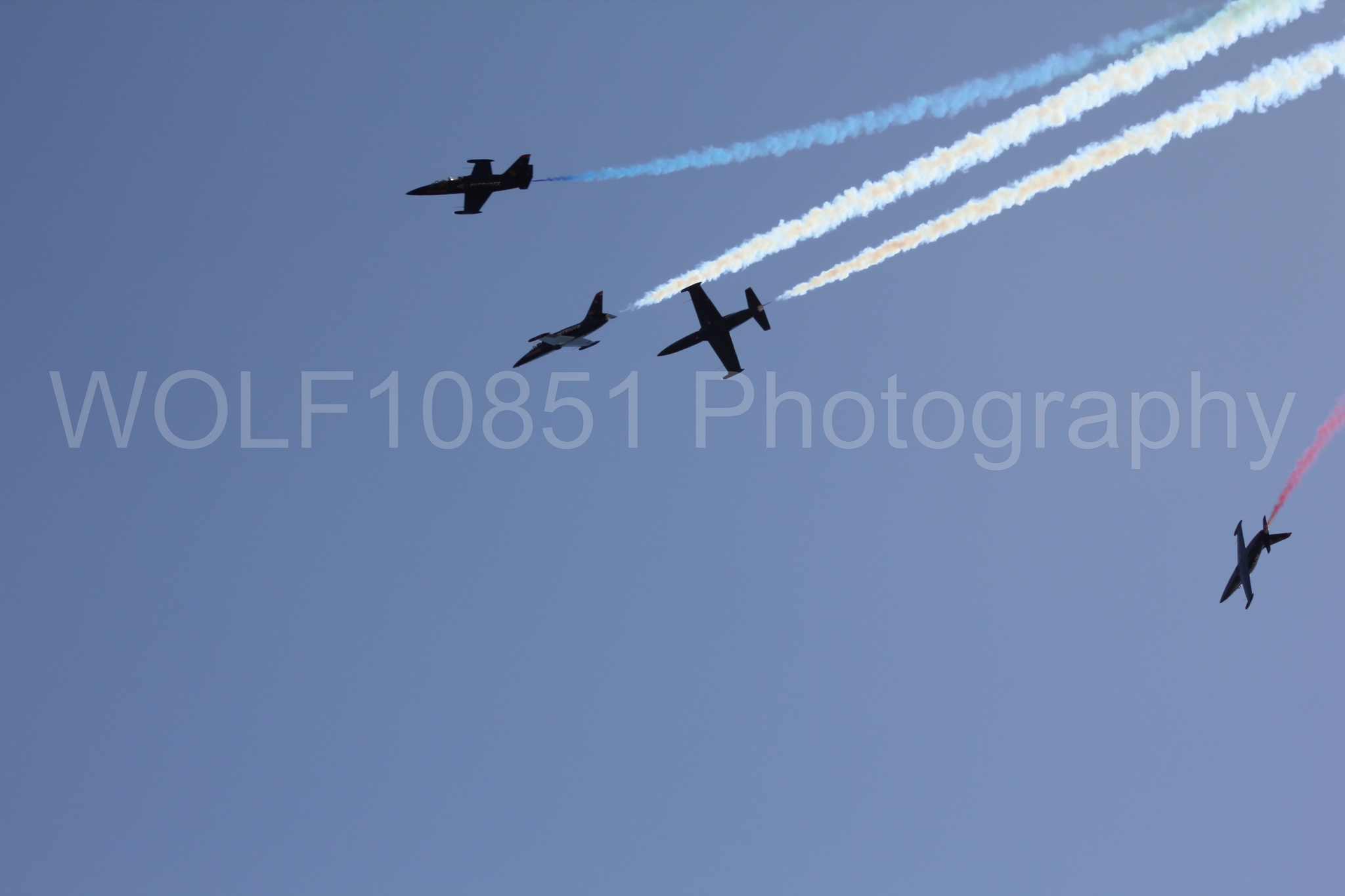 Aviation photography by WOLF10851 featuring L-39 Albatros, The Patriots Jet Demonstration Team, California Capital Airshow 2010.