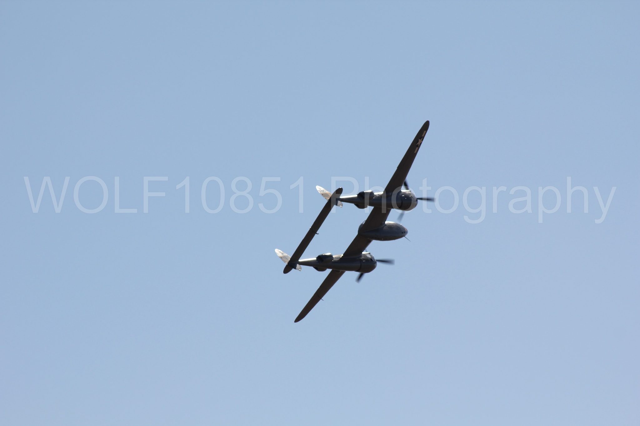 Aviation photography by WOLF10851 featuring P-38 Lightning, California Capital Airshow 2010, Ruff Stuff.