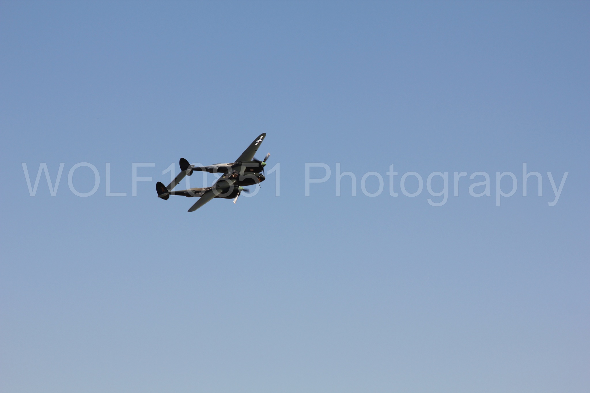 Aviation photography by WOLF10851 featuring P-38 Lightning, California Capital Airshow 2010, Ruff Stuff.