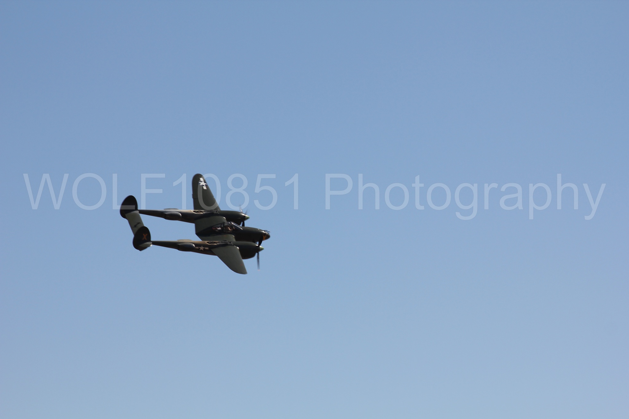 Aviation photography by WOLF10851 featuring P-38 Lightning, California Capital Airshow 2010, Ruff Stuff.