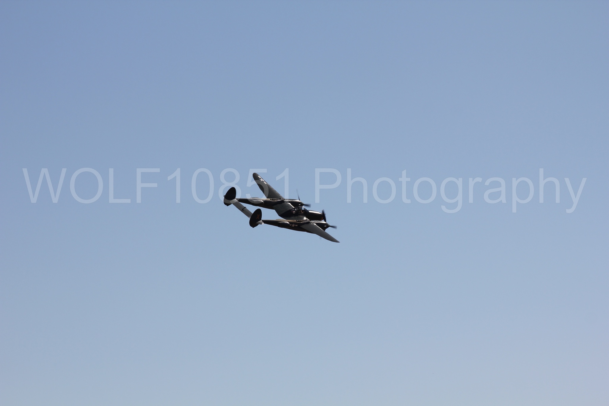 Aviation photography by WOLF10851 featuring P-38 Lightning, California Capital Airshow 2010, Ruff Stuff.