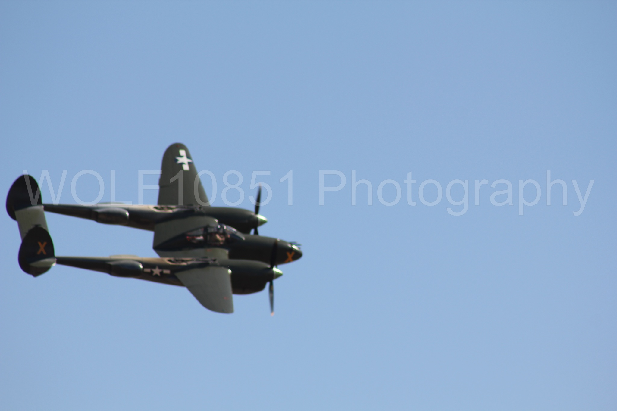 Aviation photography by WOLF10851 featuring P-38 Lightning, California Capital Airshow 2010, Ruff Stuff.