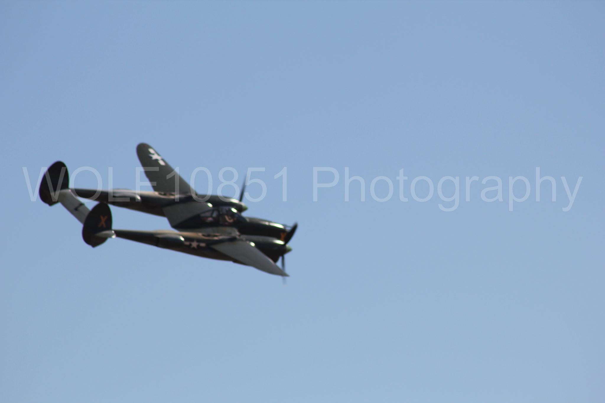 Aviation photography by WOLF10851 featuring P-38 Lightning, California Capital Airshow 2010, Ruff Stuff.