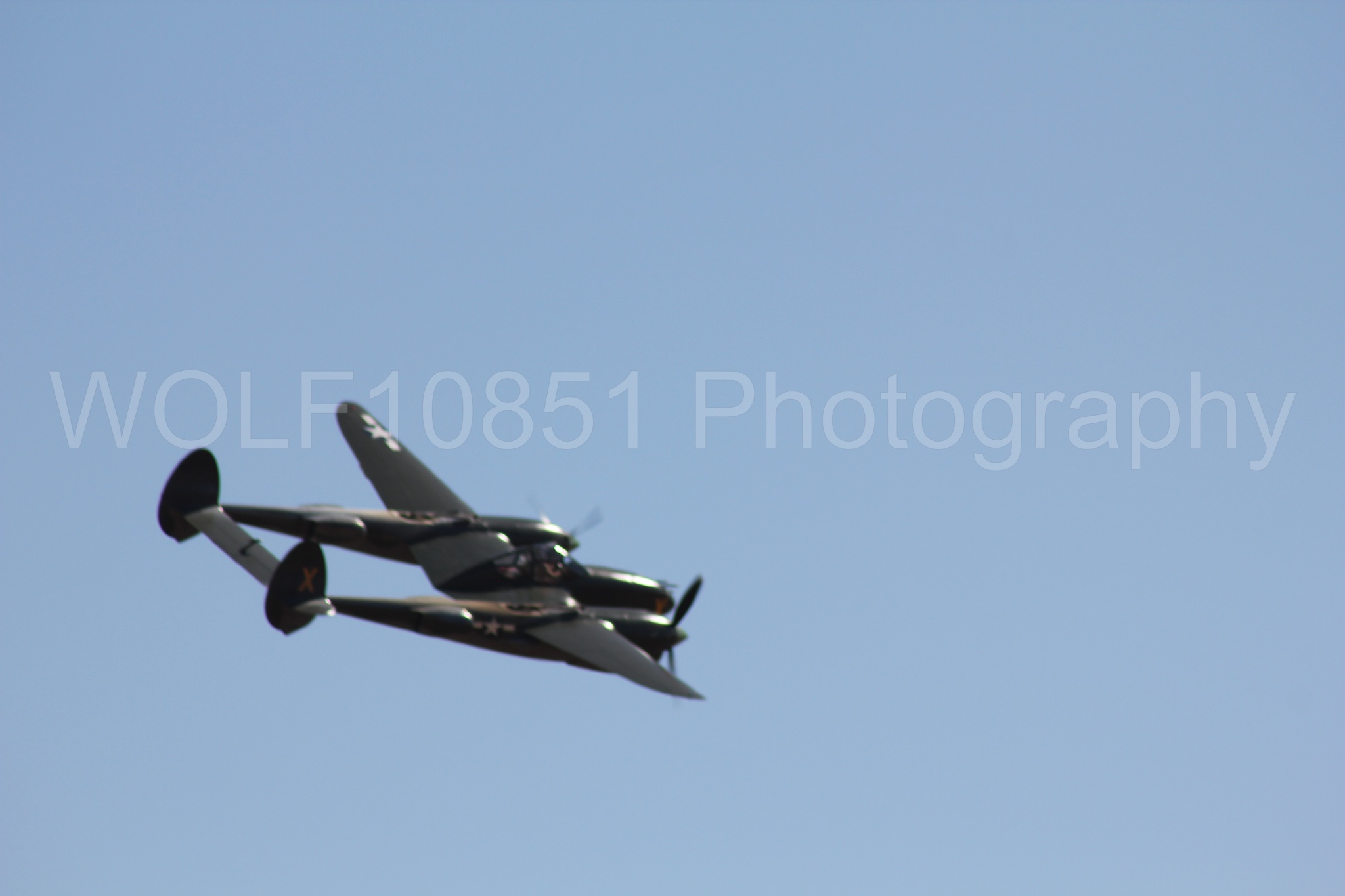 Aviation photography by WOLF10851 featuring P-38 Lightning, California Capital Airshow 2010, Ruff Stuff.