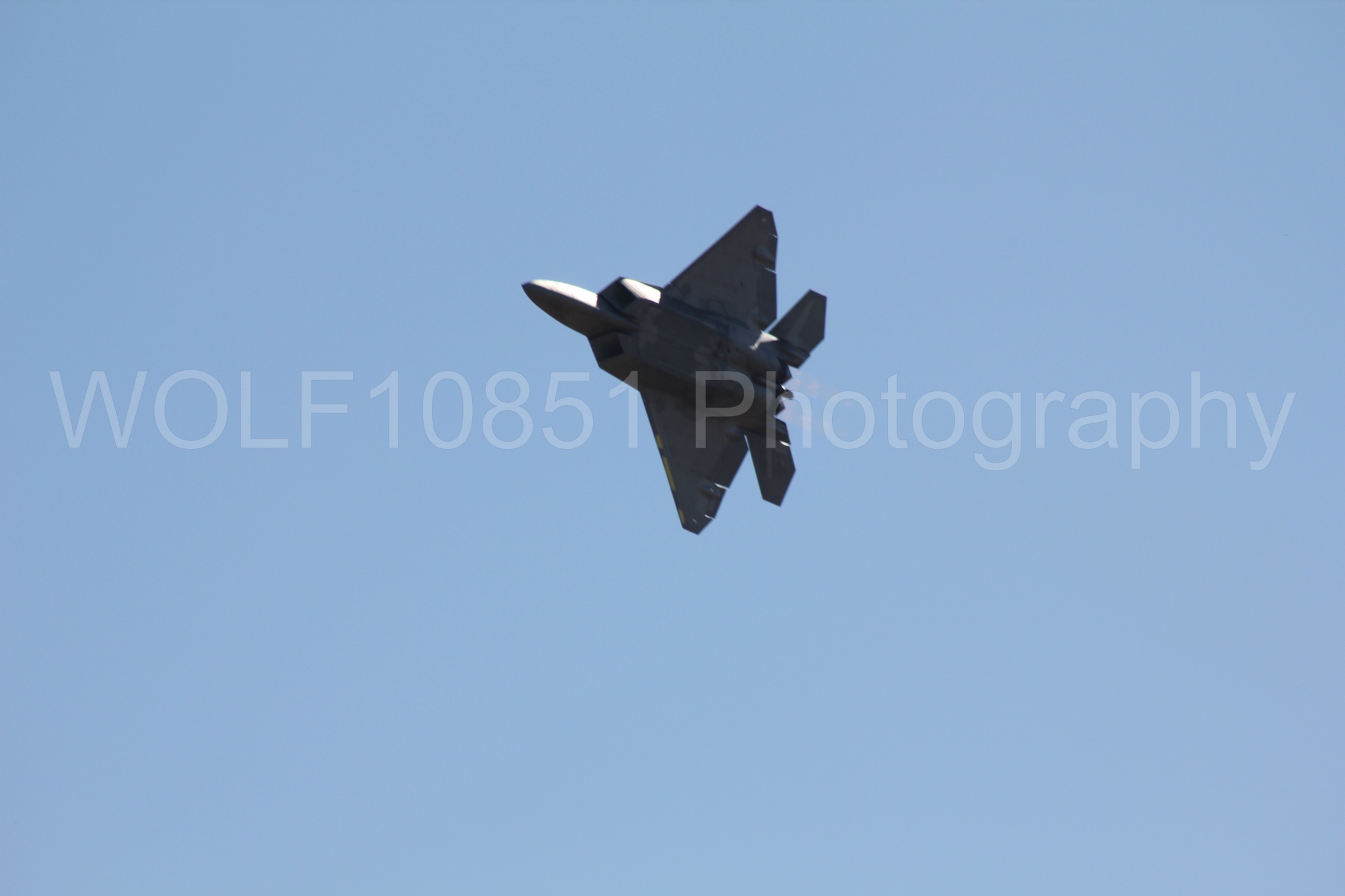 Aviation photography by WOLF10851 featuring F-22 Raptor, Raptor Demo Team, California Capital Airshow 2010.