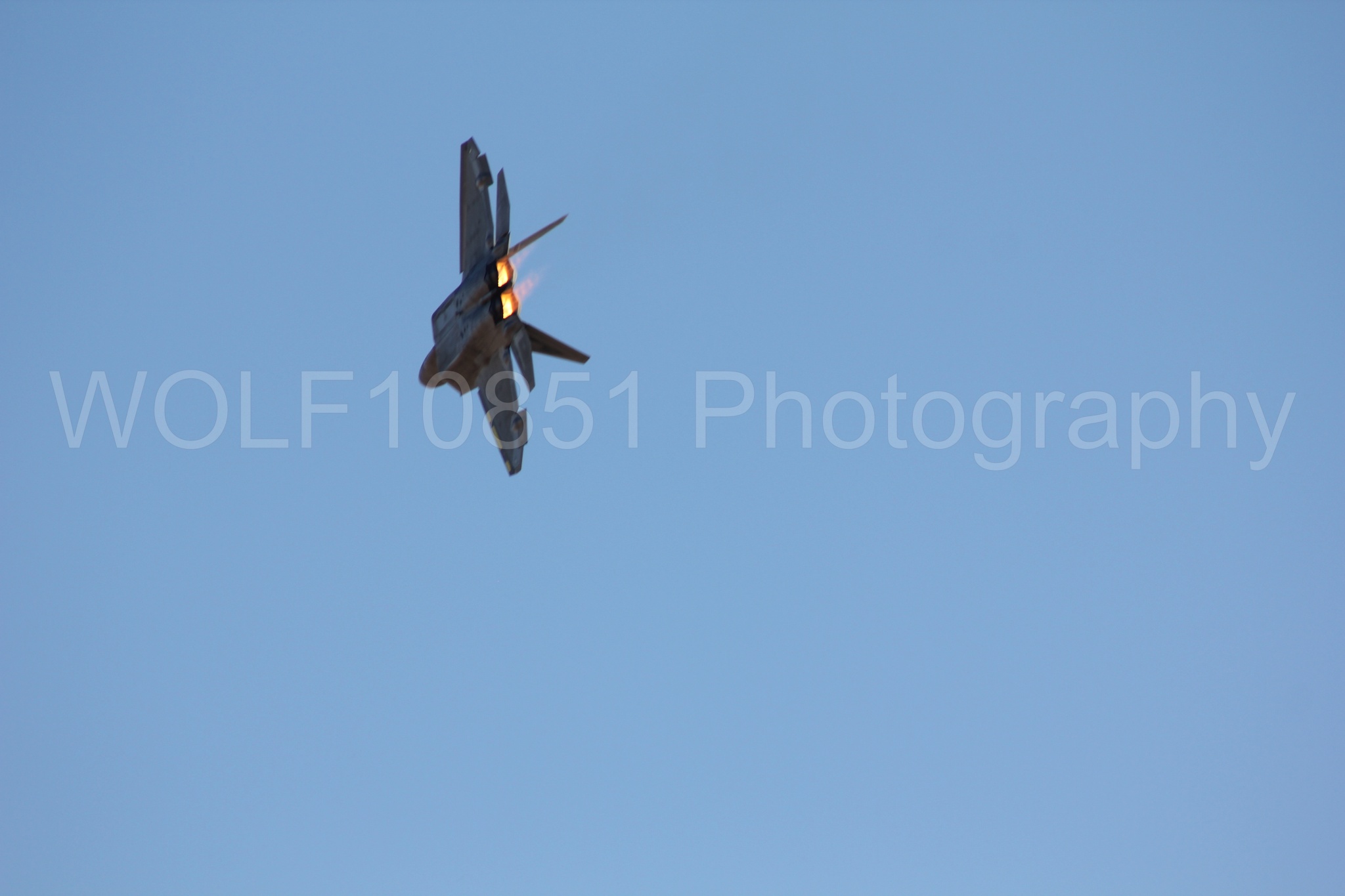 Aviation photography by WOLF10851 featuring Raptor Demo Team, California Capital Airshow 2010.