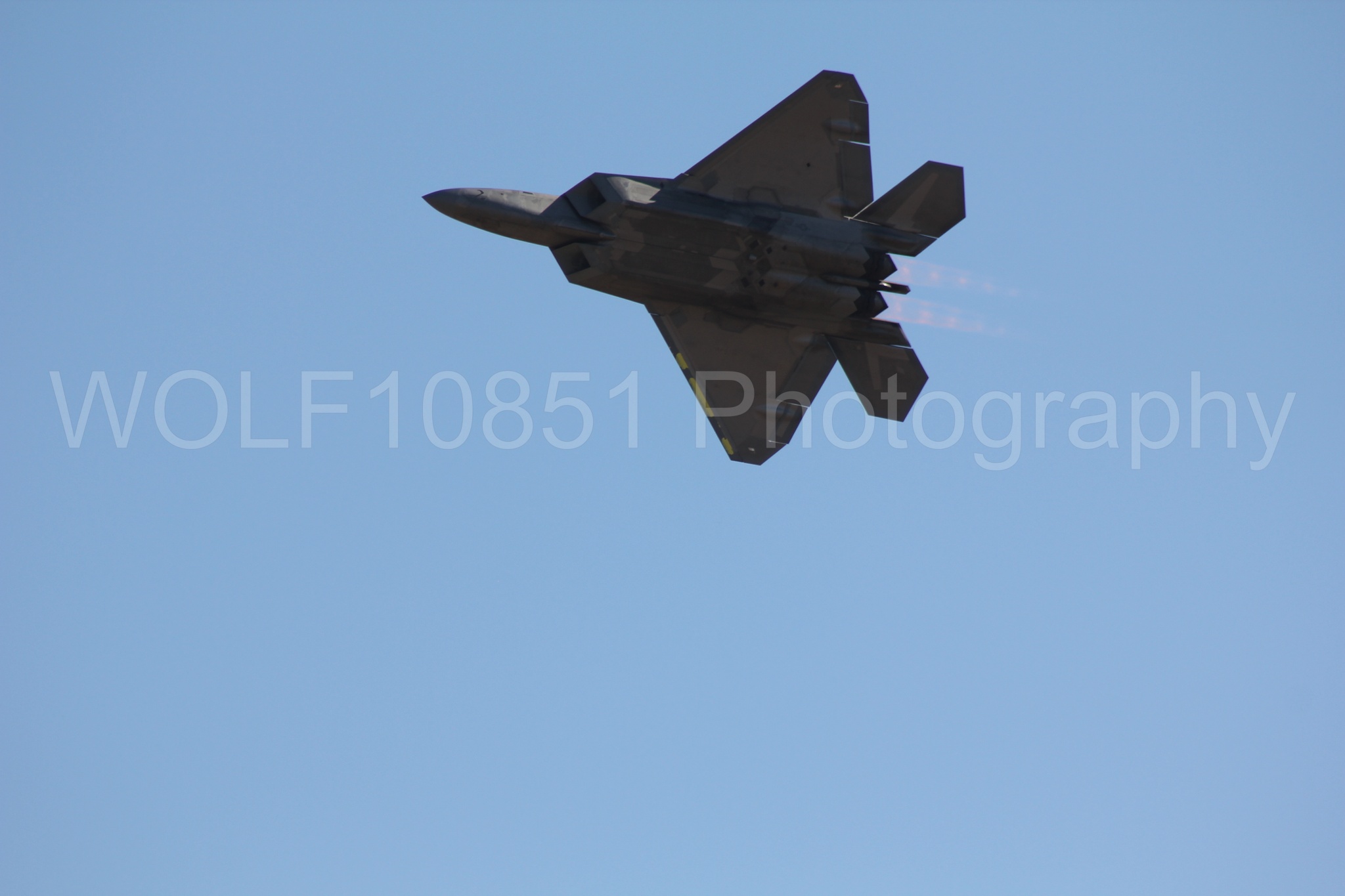 Aviation photography by WOLF10851 featuring F-22 Raptor, Raptor Demo Team, California Capital Airshow 2010.