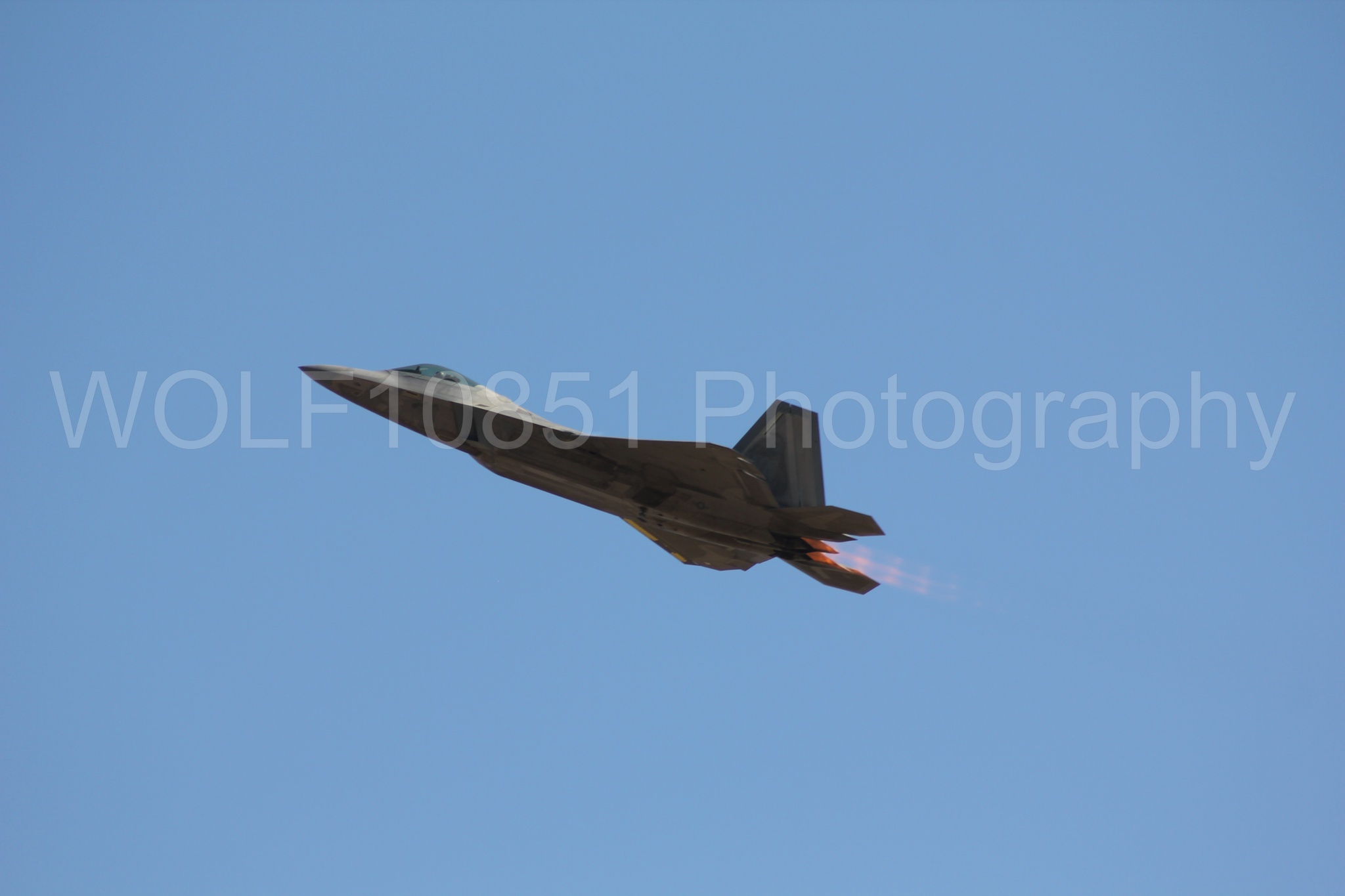 Aviation photography by WOLF10851 featuring F-22 Raptor, Raptor Demo Team, California Capital Airshow 2010.