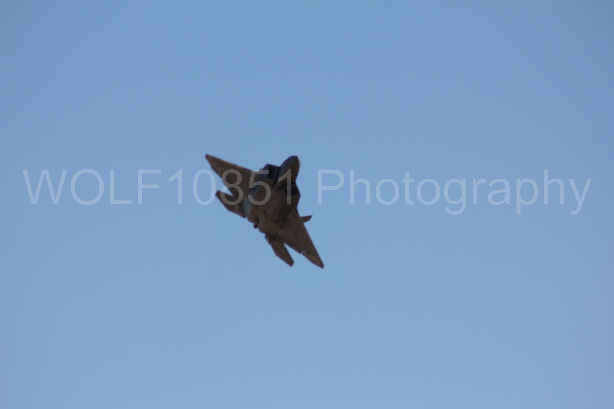Aviation photography by WOLF10851 featuring F-22 Raptor, Raptor Demo Team, California Capital Airshow 2010.