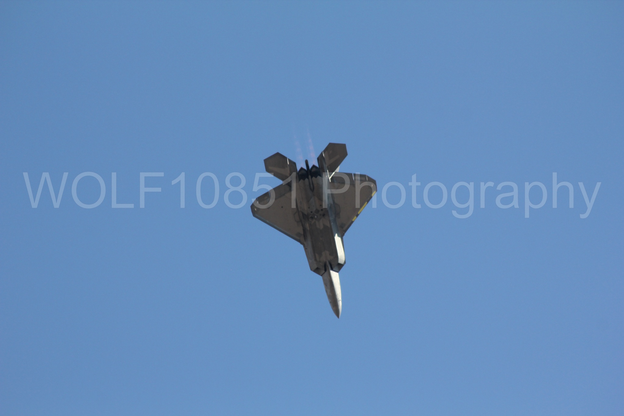 Aviation photography by WOLF10851 featuring F-22 Raptor, Raptor Demo Team, California Capital Airshow 2010.