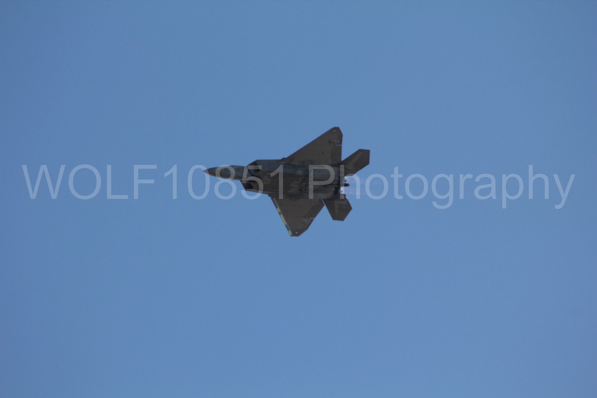 Aviation photography by WOLF10851 featuring F-22 Raptor, Raptor Demo Team, California Capital Airshow 2010.