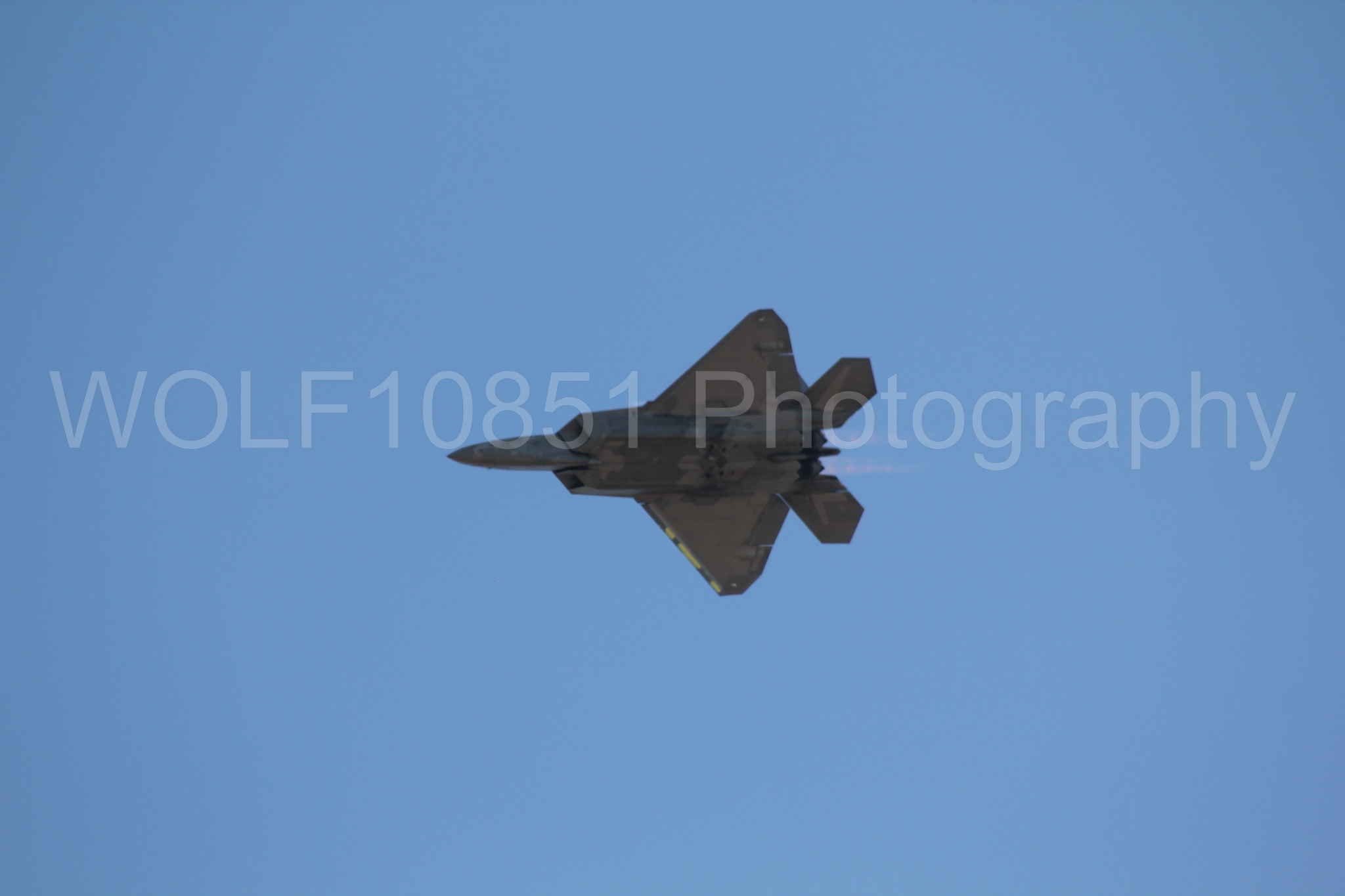 Aviation photography by WOLF10851 featuring F-22 Raptor, Raptor Demo Team, California Capital Airshow 2010.