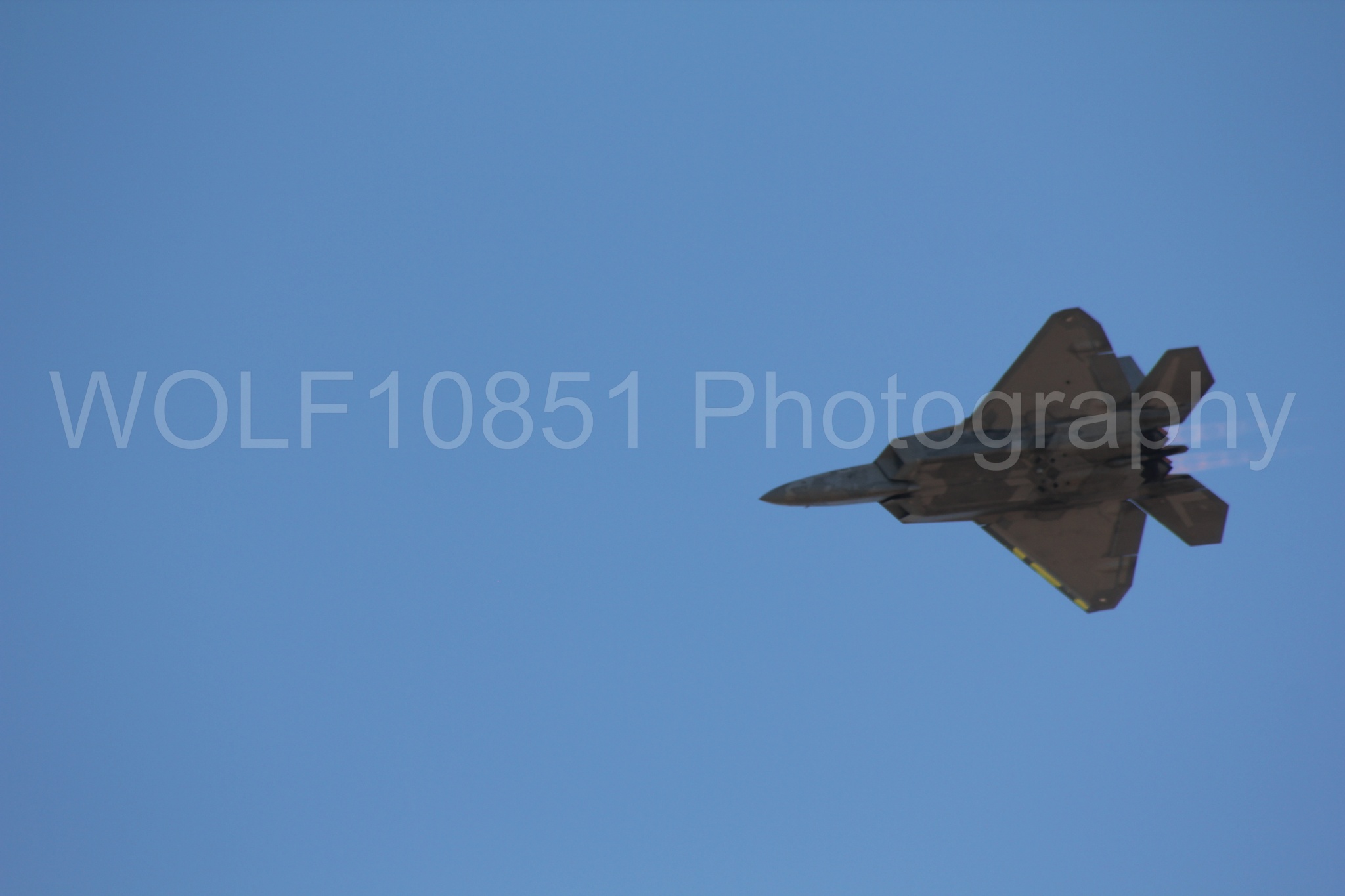 Aviation photography by WOLF10851 featuring F-22 Raptor, Raptor Demo Team, California Capital Airshow 2010.