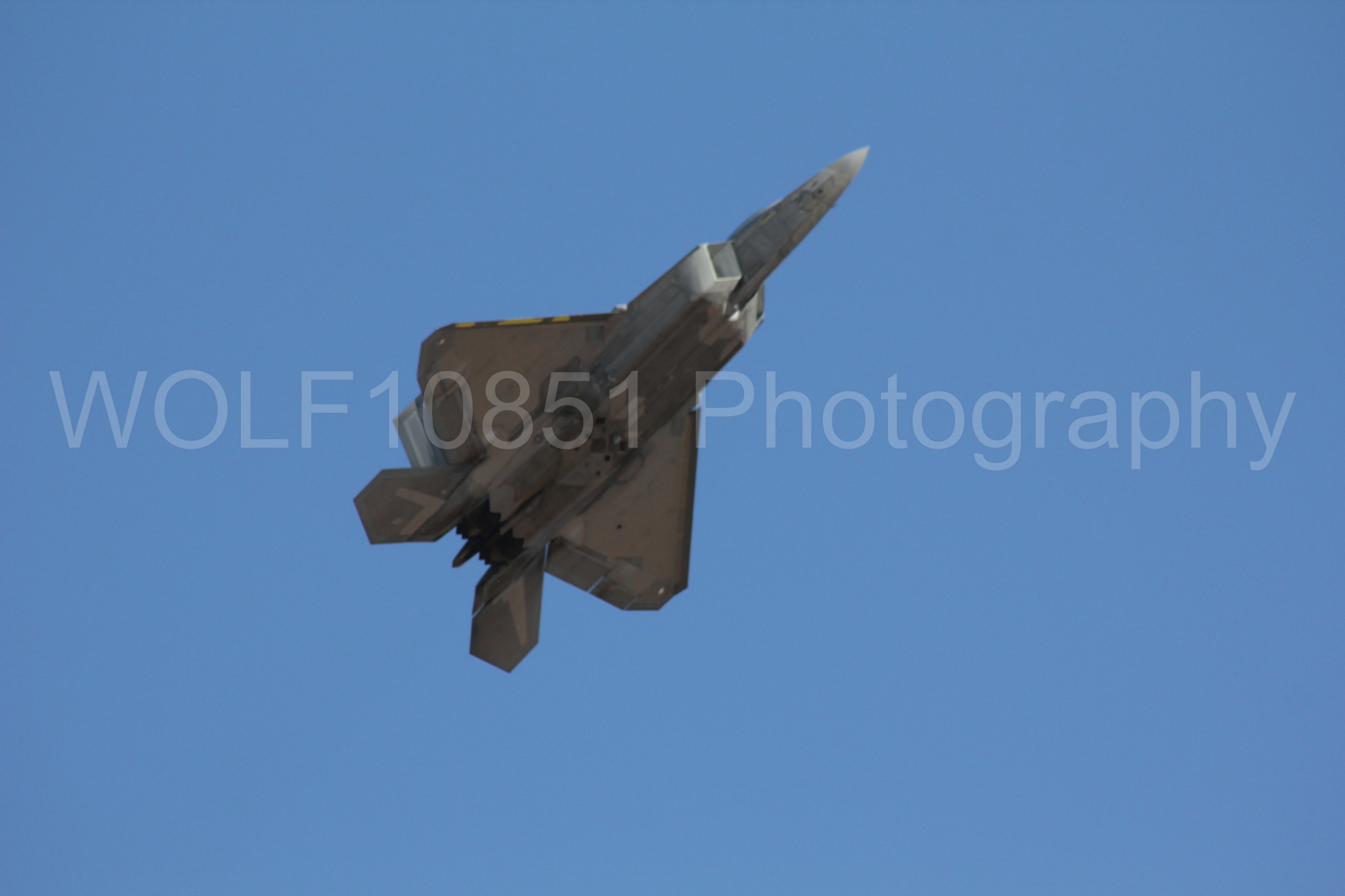 Aviation photography by WOLF10851 featuring F-22 Raptor, Raptor Demo Team, California Capital Airshow 2010.