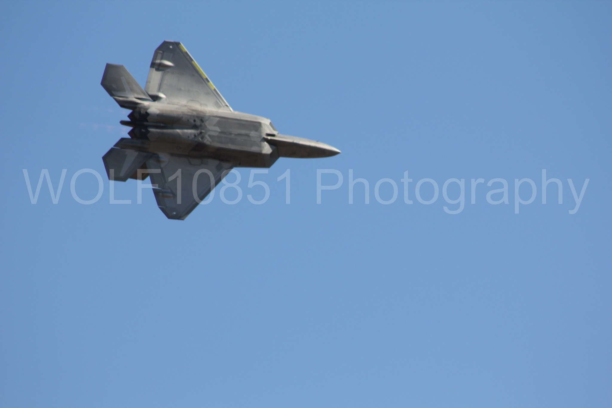 Aviation photography by WOLF10851 featuring F-22 Raptor, Raptor Demo Team, California Capital Airshow 2010.