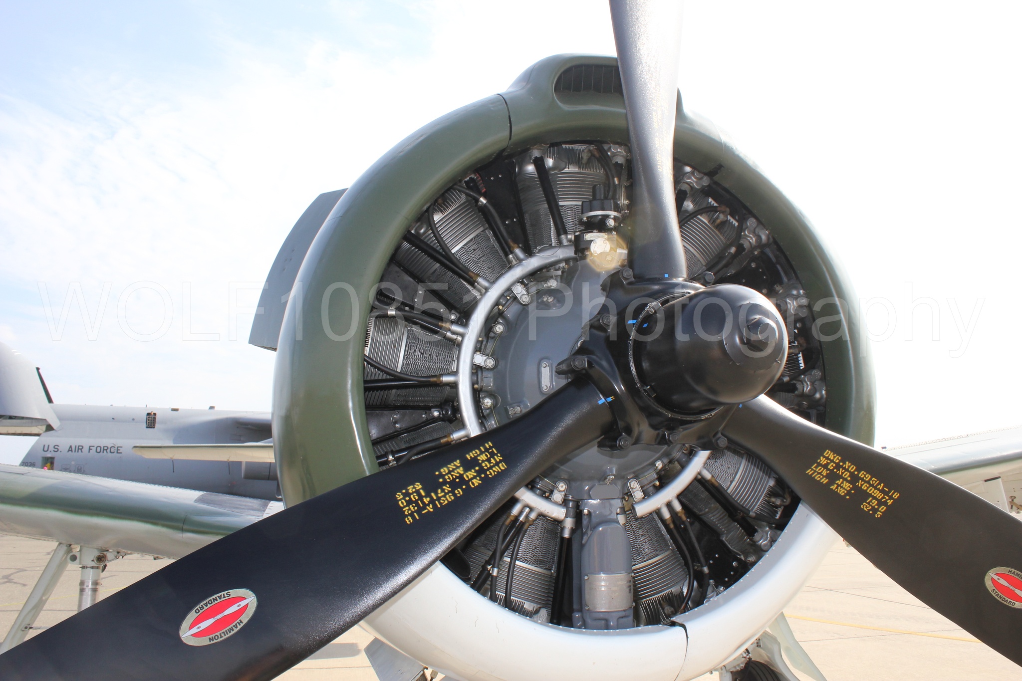 Aviation photography by WOLF10851 featuring Static Display, California Capital Airshow 2011, A-1 Sky Raider.