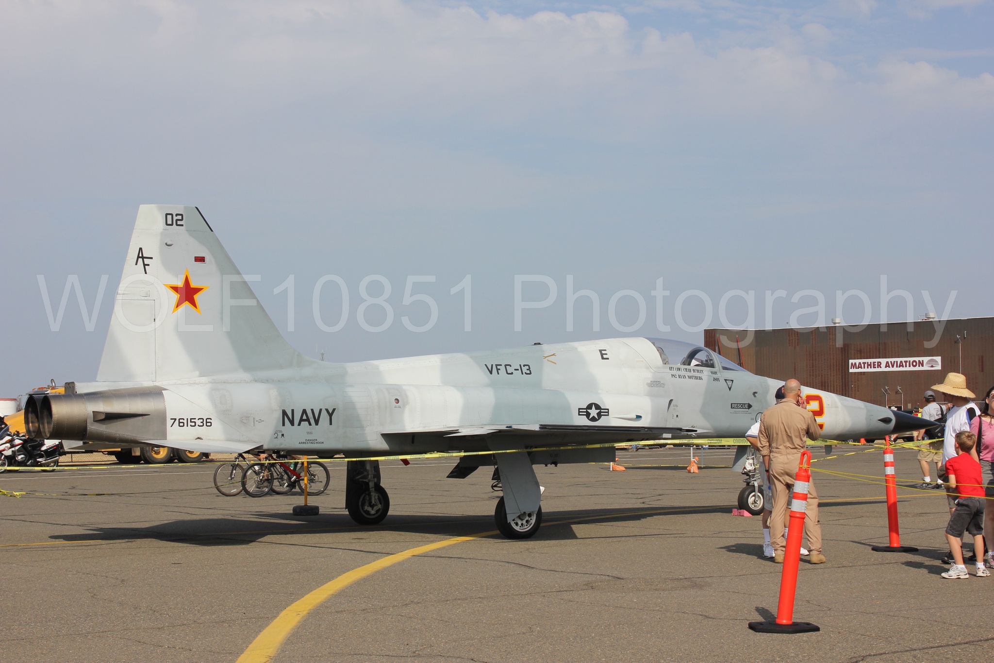 Aviation photography by WOLF10851 featuring Static Display, F-5 Tiger 2, California Capital Airshow 2011, Rare & Historic.