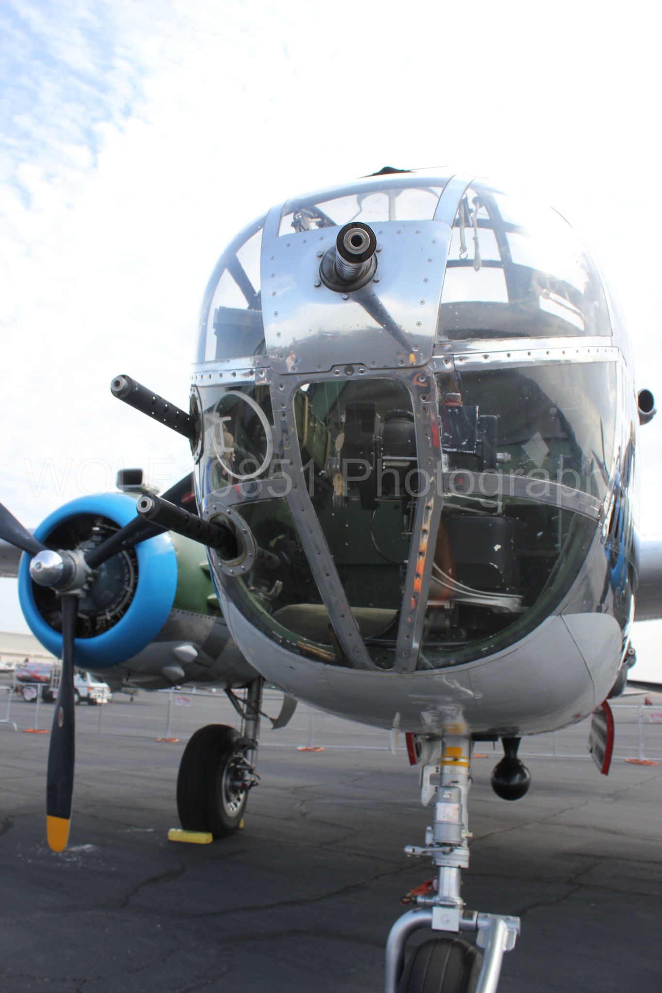 Aviation photography by WOLF10851 featuring B-25 mitchel, Static Display, California Capital Airshow 2011, Old Glory.