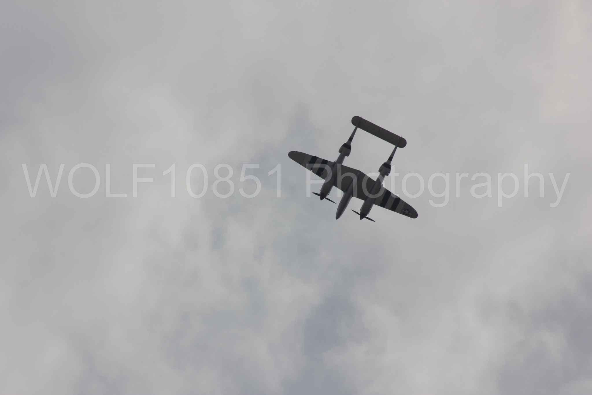Aviation photography by WOLF10851 featuring P-38 Lightning, Honey Bunny, California Capital Airshow 2011.