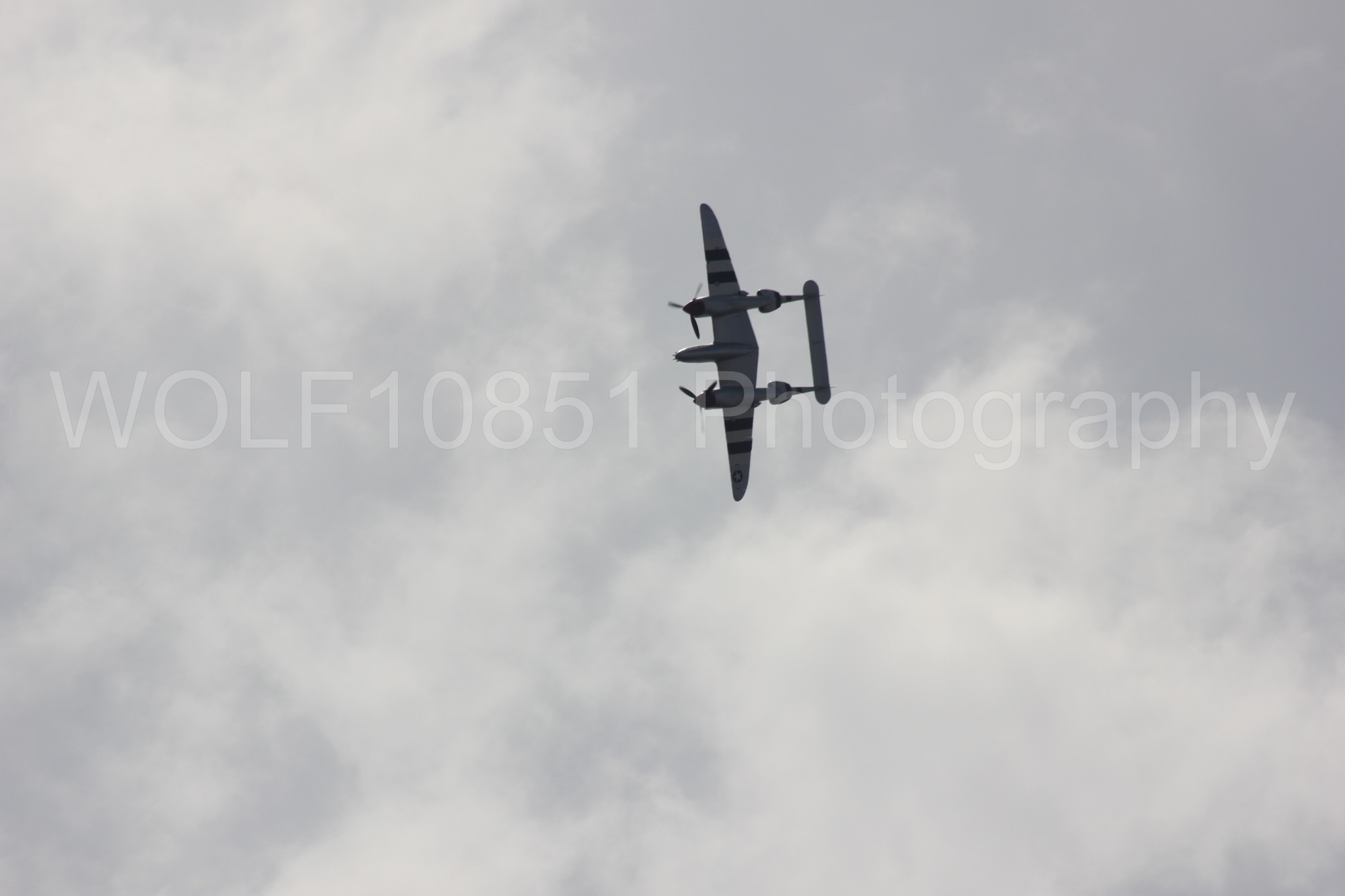 Aviation photography by WOLF10851 featuring P-38 Lightning, Honey Bunny, California Capital Airshow 2011.