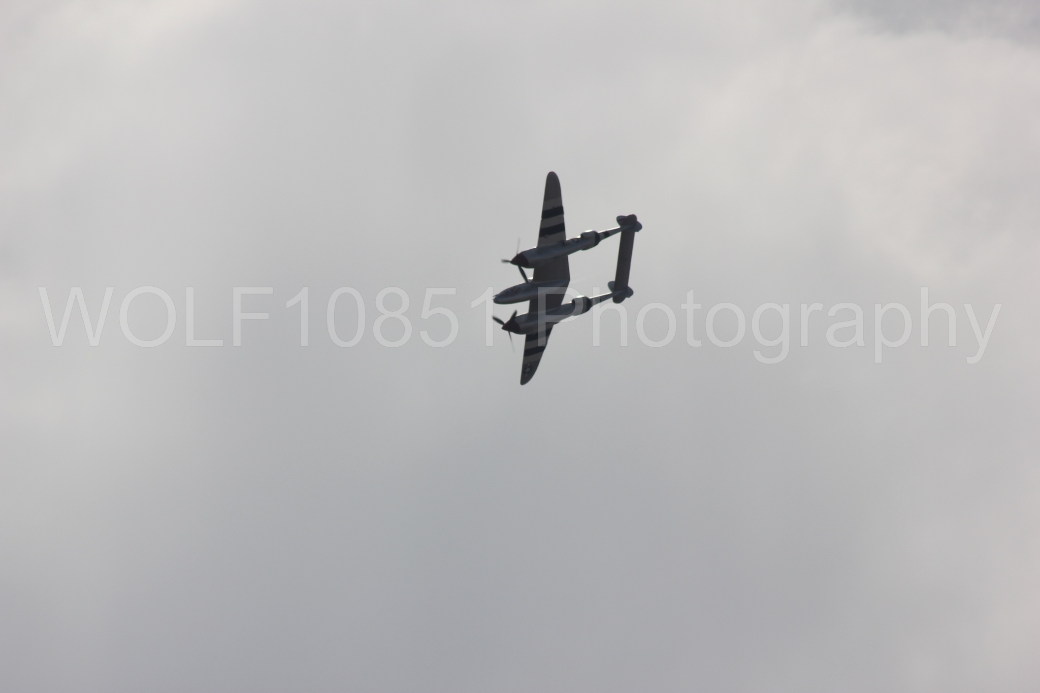 Aviation photography by WOLF10851 featuring P-38 Lightning, Honey Bunny, California Capital Airshow 2011.