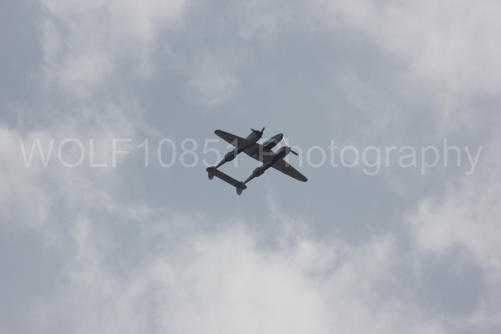 Aviation photography by WOLF10851 featuring P-38 Lightning, Honey Bunny, California Capital Airshow 2011.