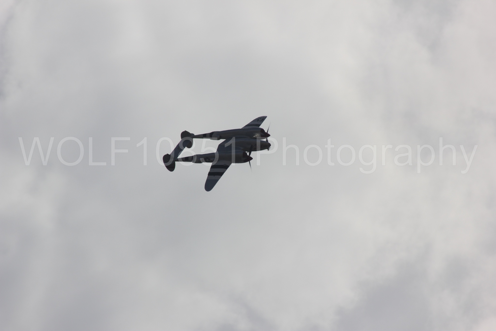 Aviation photography by WOLF10851 featuring P-38 Lightning, Honey Bunny, California Capital Airshow 2011.