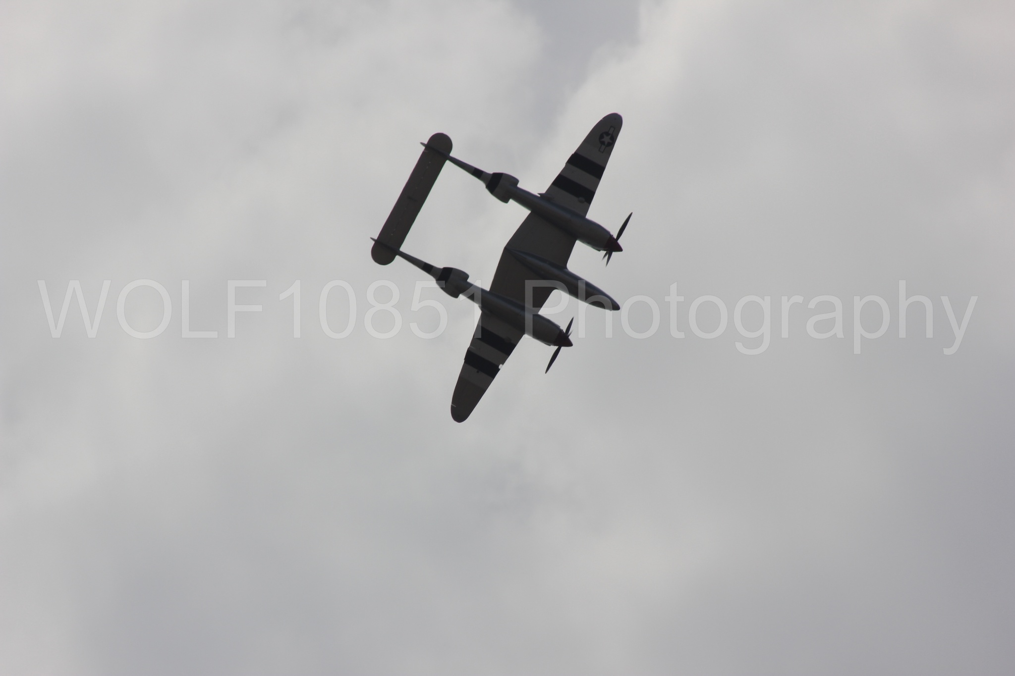 Aviation photography by WOLF10851 featuring P-38 Lightning, Honey Bunny, California Capital Airshow 2011.