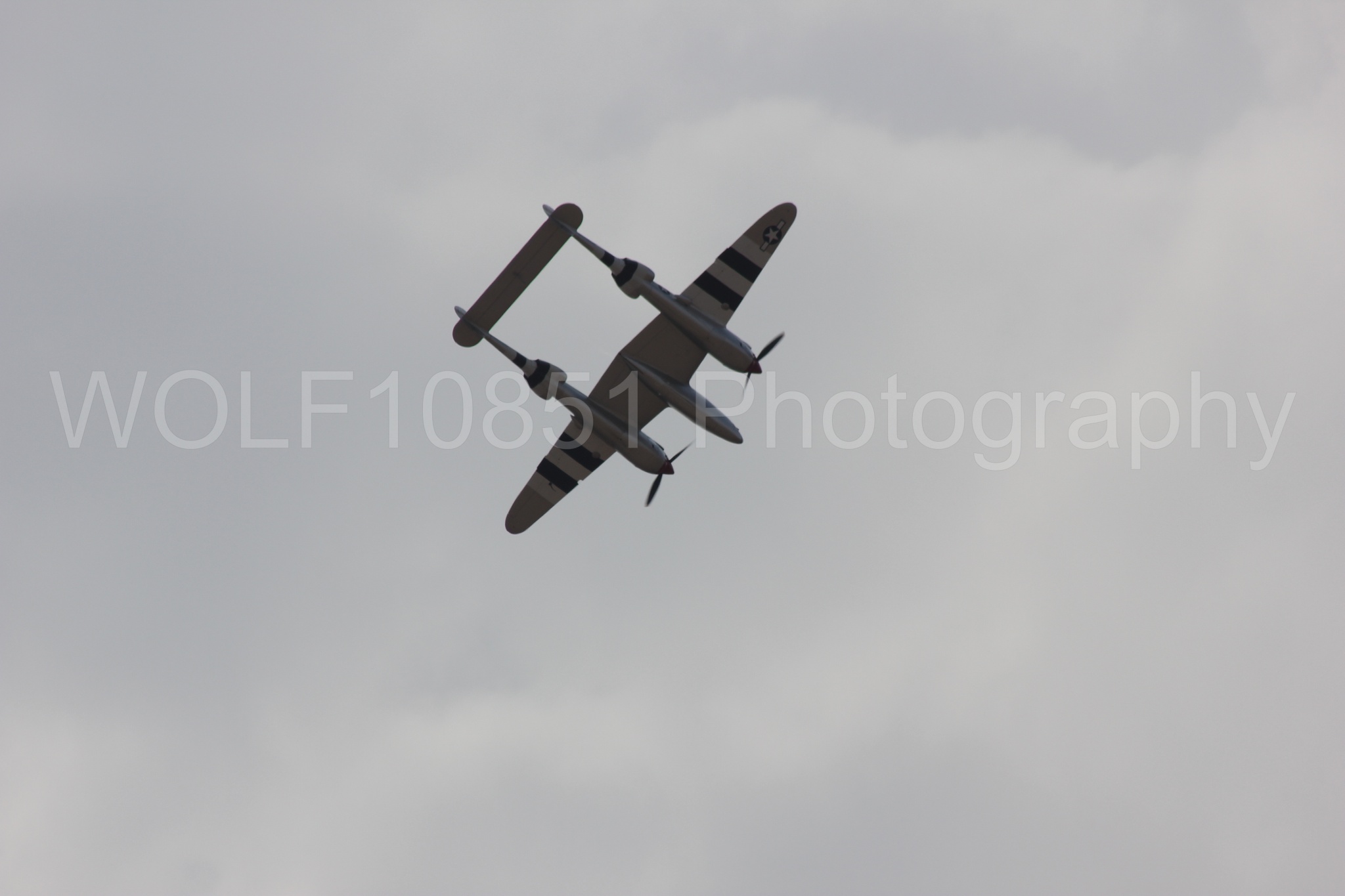 Aviation photography by WOLF10851 featuring P-38 Lightning, Honey Bunny, California Capital Airshow 2011.