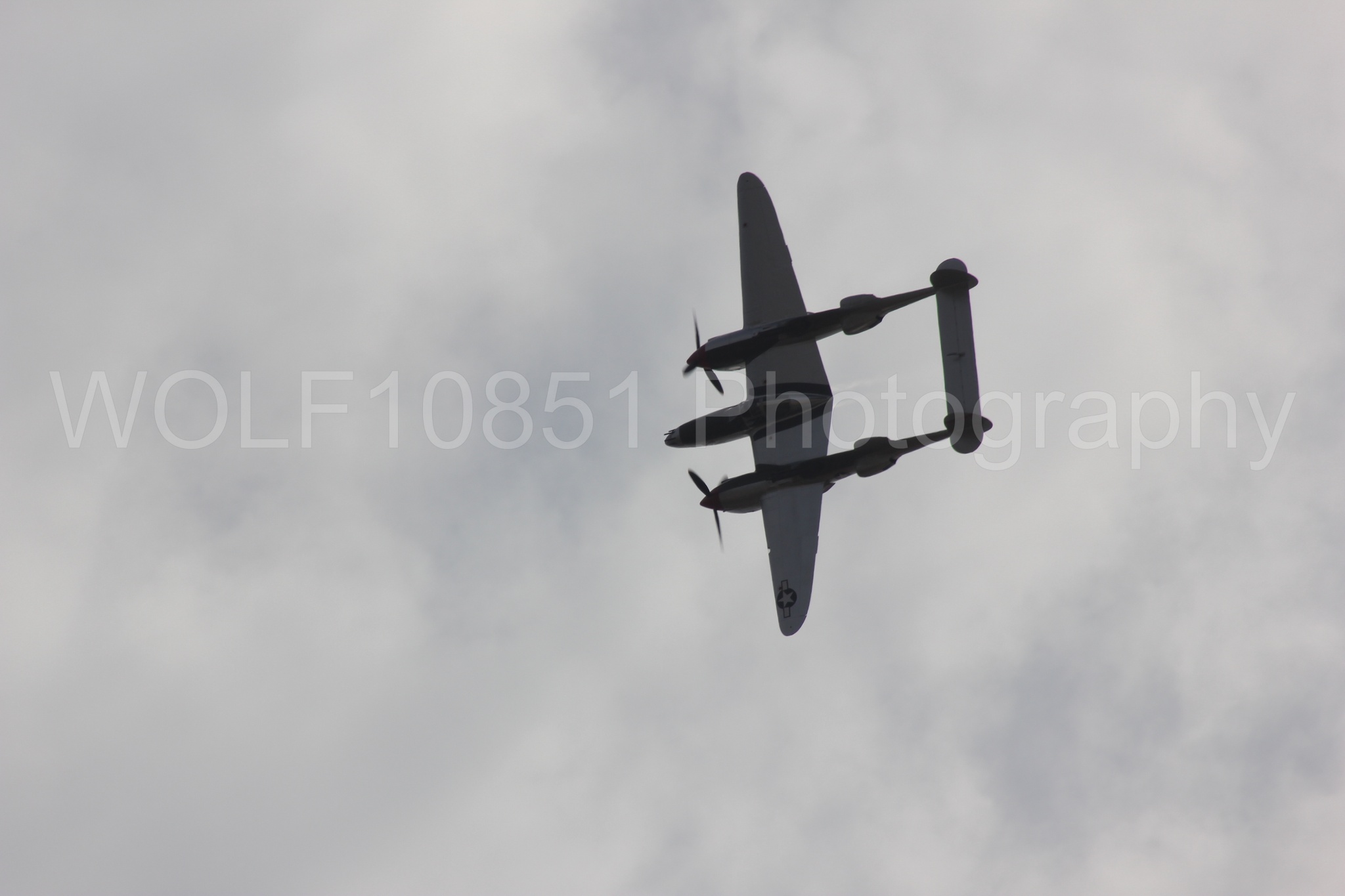 Aviation photography by WOLF10851 featuring P-38 Lightning, Honey Bunny, California Capital Airshow 2011.