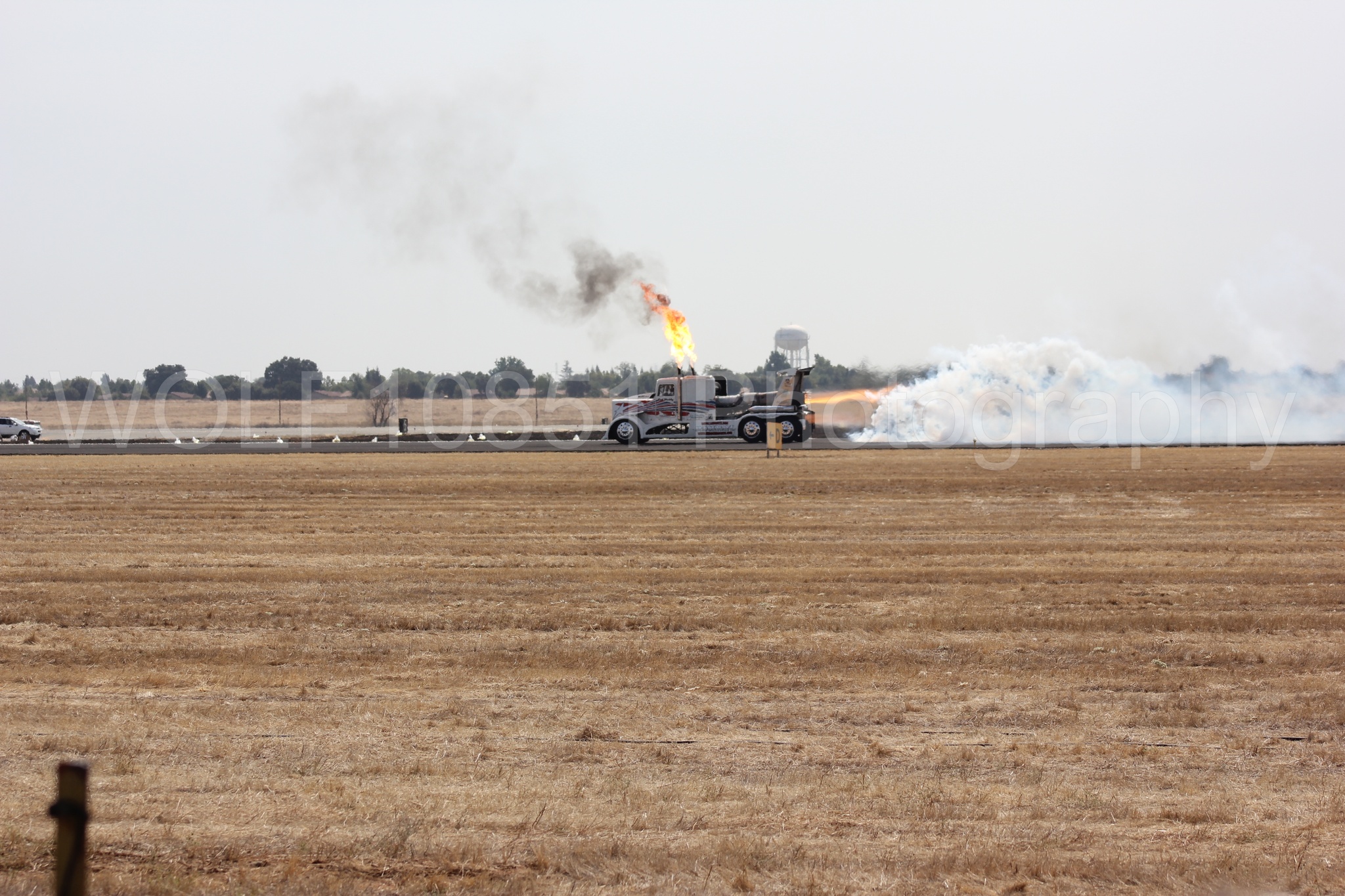 Aviation photography by WOLF10851 featuring California Capital Airshow 2011, ShockWave Jet Truck.