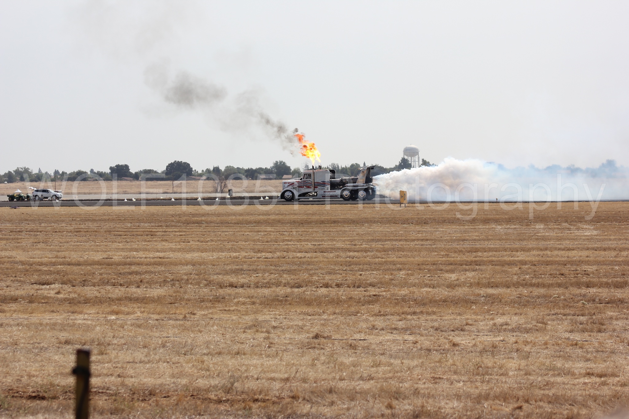 Aviation photography by WOLF10851 featuring California Capital Airshow 2011, ShockWave Jet Truck.